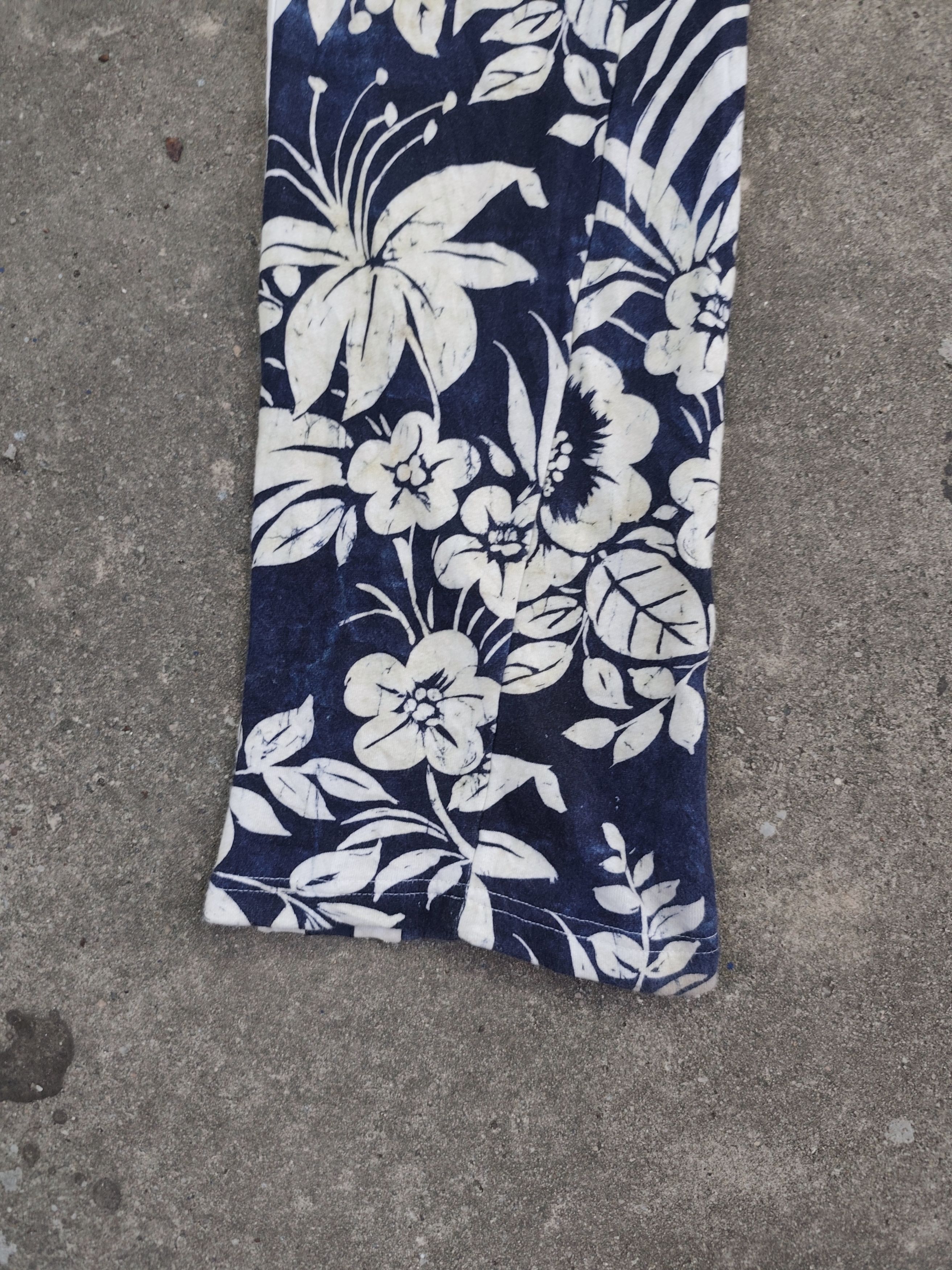 Dolce & Gabbana D&G Dolce & Gabbana Floral Print Track Pants Size 41" - 6 Thumbnail