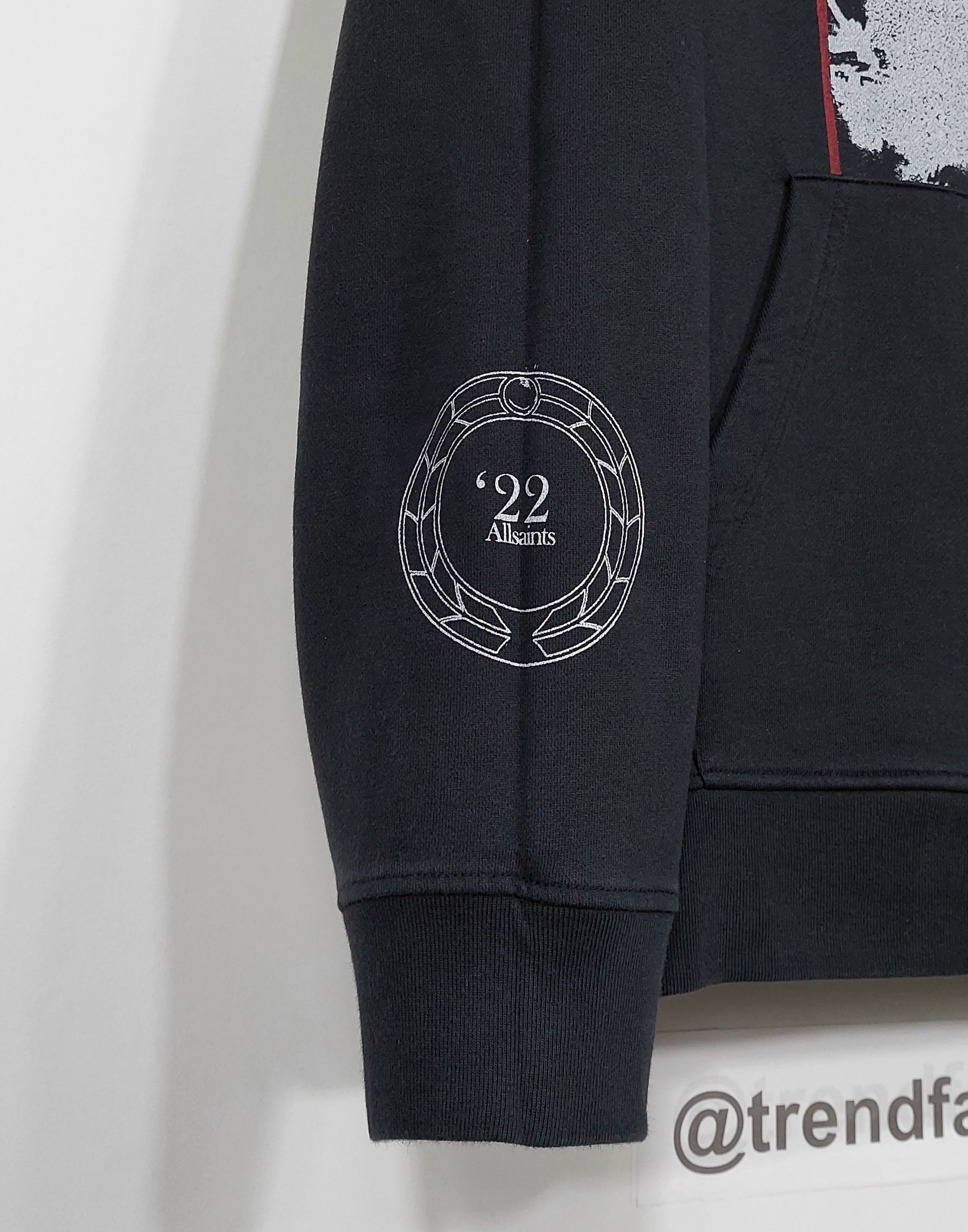 Allsaints new guards hoodie - black XXL Size US XXL / EU 58 / 5 - 7 Thumbnail