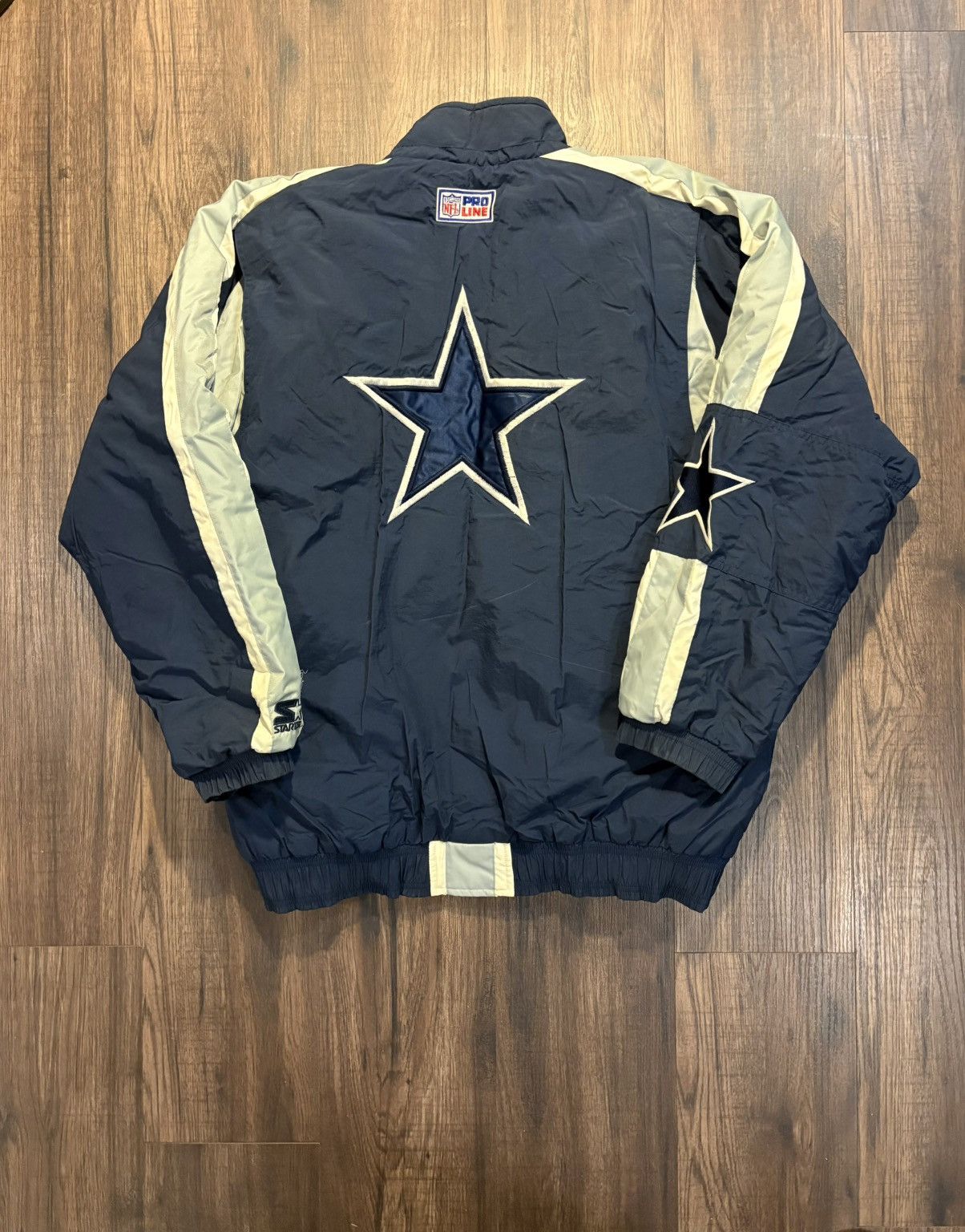 Starter 🔥Vintage 90s Starter Dallas Cowboys NFL Pro Line Jacket🔥 Size US XL / EU 56 / 4 - 3 Thumbnail