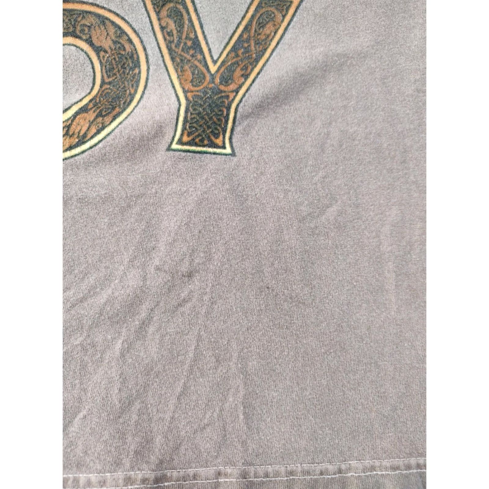 Bugle Boy Vintage Bugle Boy Shirt Mens Small Dragon Markings 90s Grunge Gray Cotton T-Shirt Size US S / EU 44-46 / 1 - 4 Thumbnail