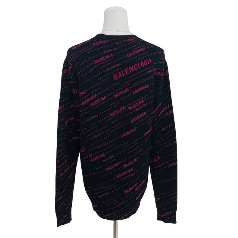 Balenciaga Balenciaga Bullet Screen Wool Knit Sweater Size US XS / EU 42 / 0 - 2 Thumbnail