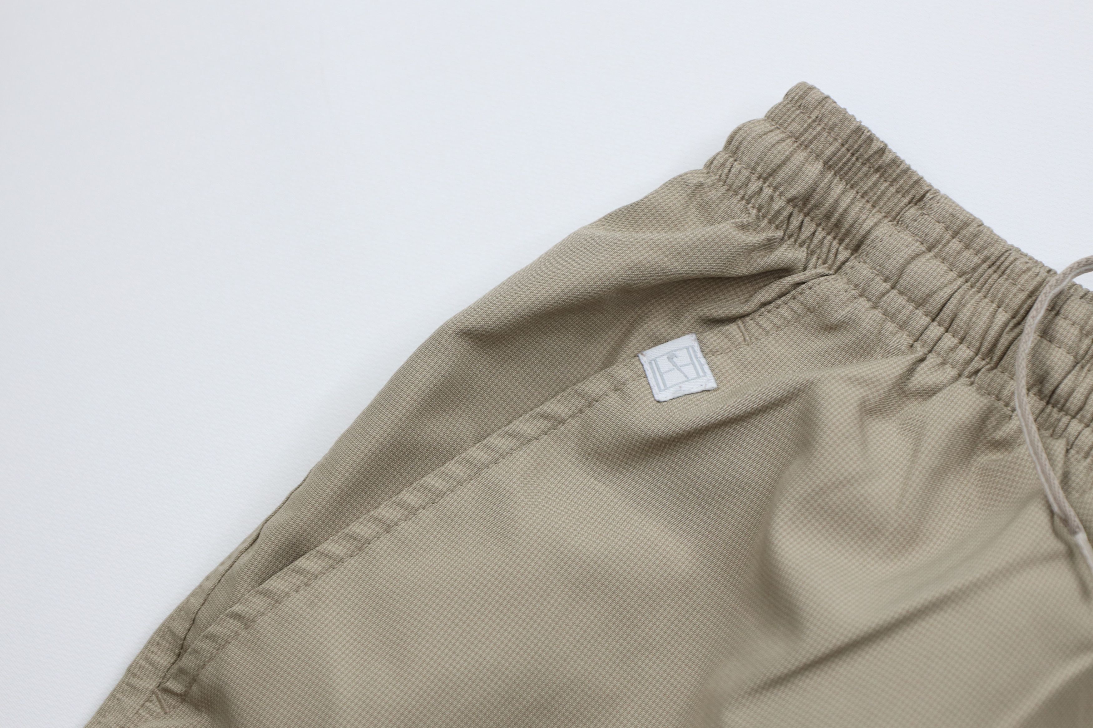 Nike × Vintage Vintage Nike Challenge Court Mini Swoosh Tennis Shorts Beige Size US 34 / EU 50 - 6 Thumbnail