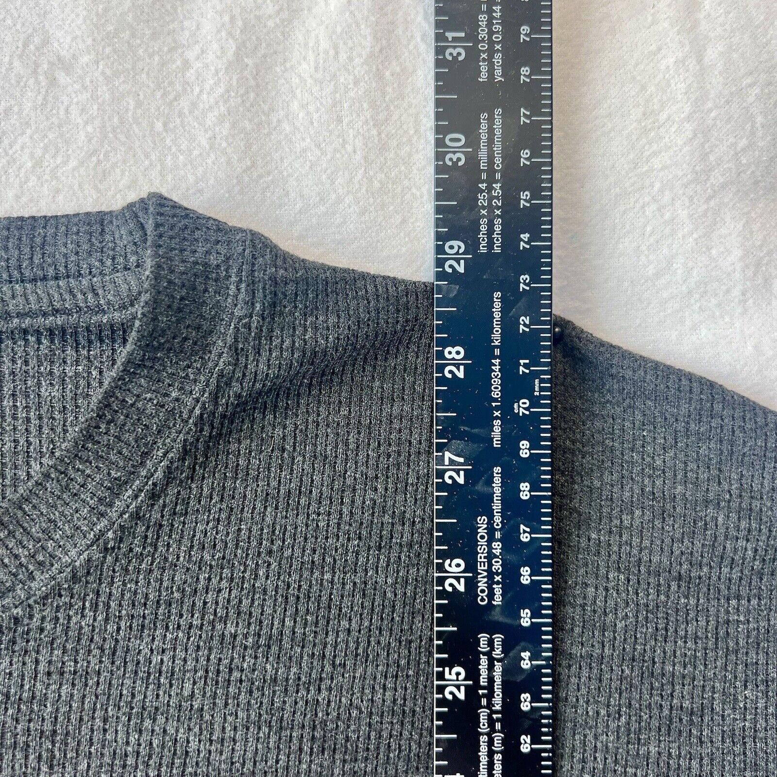 Designer Sports Illustrated Long Sleeve Thermal Shirt Gray Mens XL Size US XL / EU 56 / 4 - 6 Thumbnail