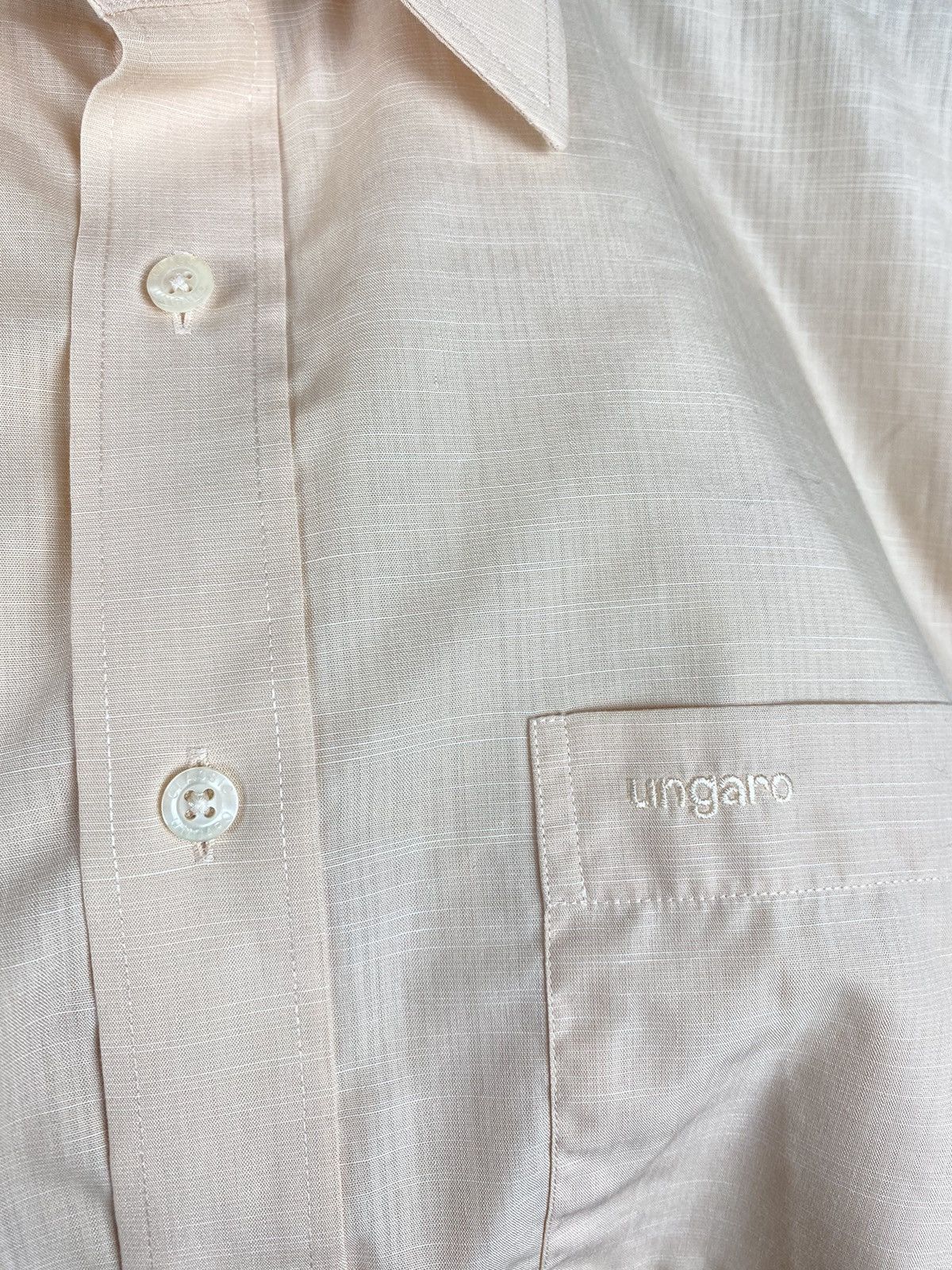 Ungaro Paris Ungaro Paris Men Shirt Button Up Cotton size 16 33 1/2 Size US M / EU 48-50 / 2 - 3 Thumbnail