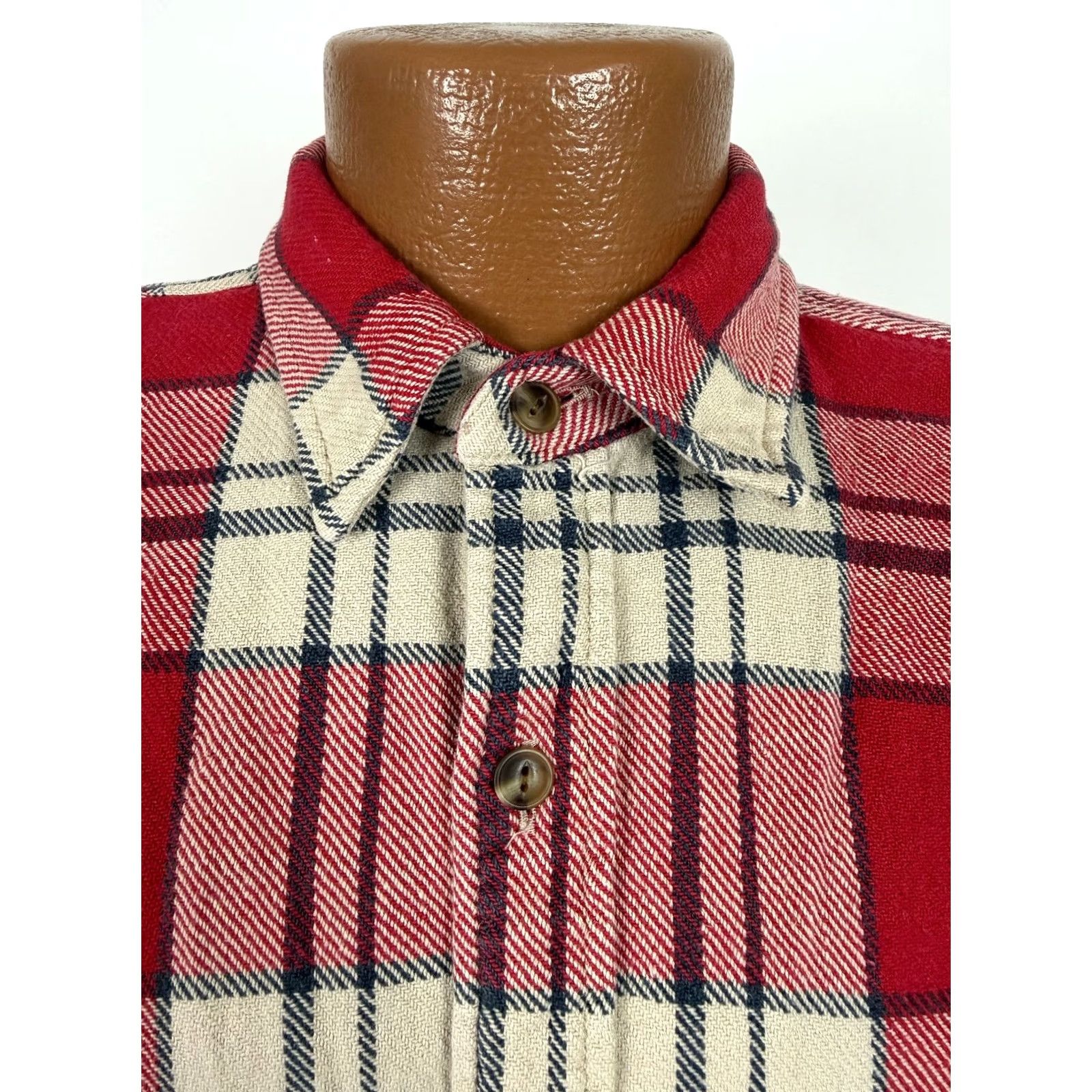 Abercrombie & Fitch VINTAGE Abercrombie Fitch Shirt Men M Oversize Heavy Cotton Plaid 90s Size US M / EU 48-50 / 2 - 3 Thumbnail