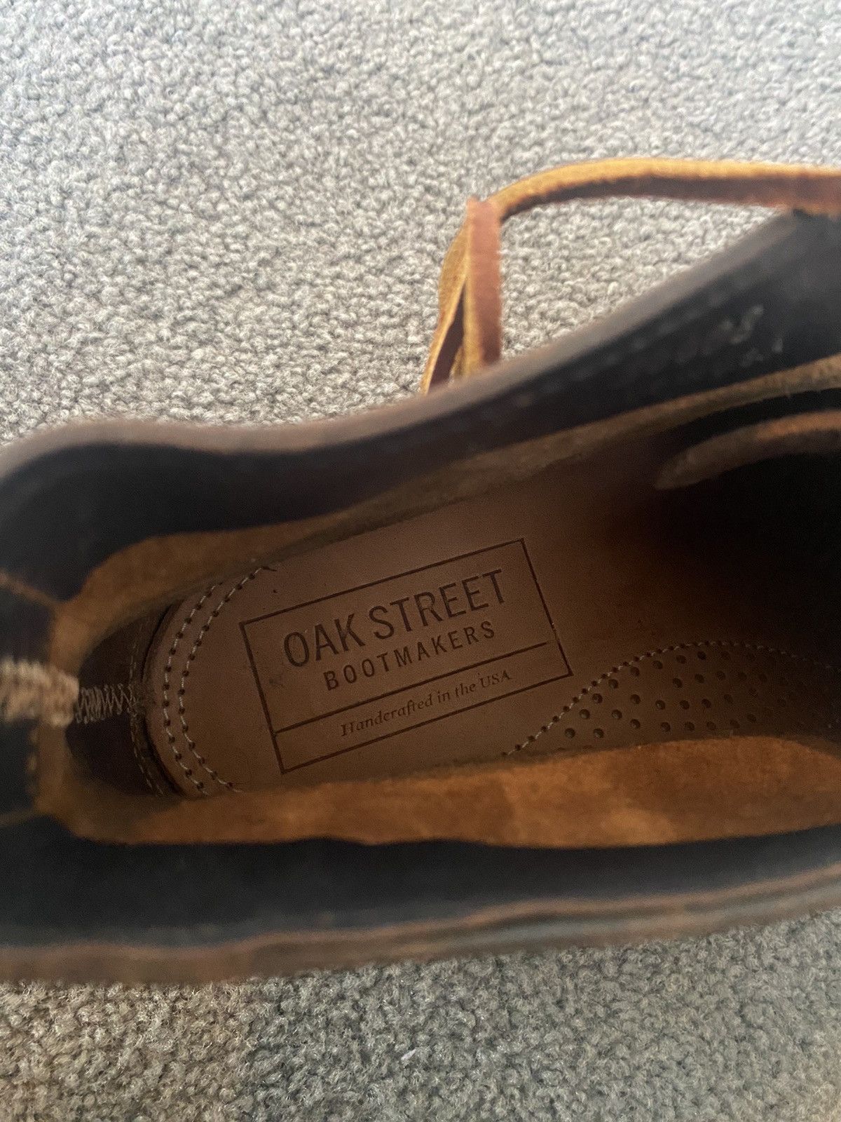 Handmade × Oak Street Bootmakers Beautiful Oak Street Bootmakers Navy Boots Size US 9 / EU 42 - 7 Thumbnail