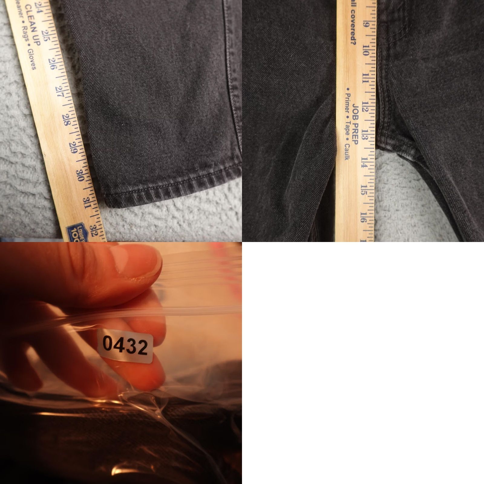 Levi's VINTAGE Levi's Jeans Mens 40x32 Relaxed Loose Fit Black Denim 90s Size US 40 / EU 56 - 9 Thumbnail