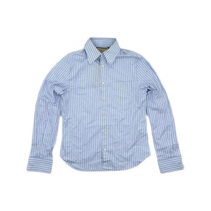 Gucci Gucci Gucci Embroidered Stripe Long Sleeve Shirt -2506 Size US M / EU 48-50 / 2 - 2 Thumbnail