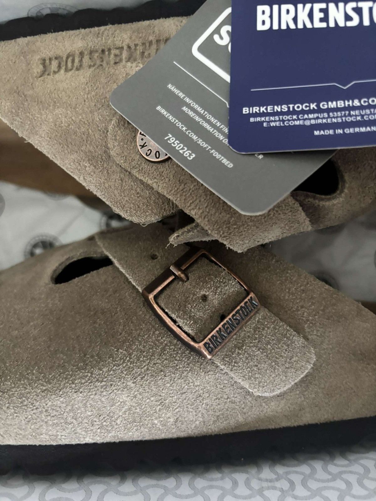 Birkenstock Sandals Birkenstock taupe Size US 8.5 / EU 41-42 - 4 Thumbnail