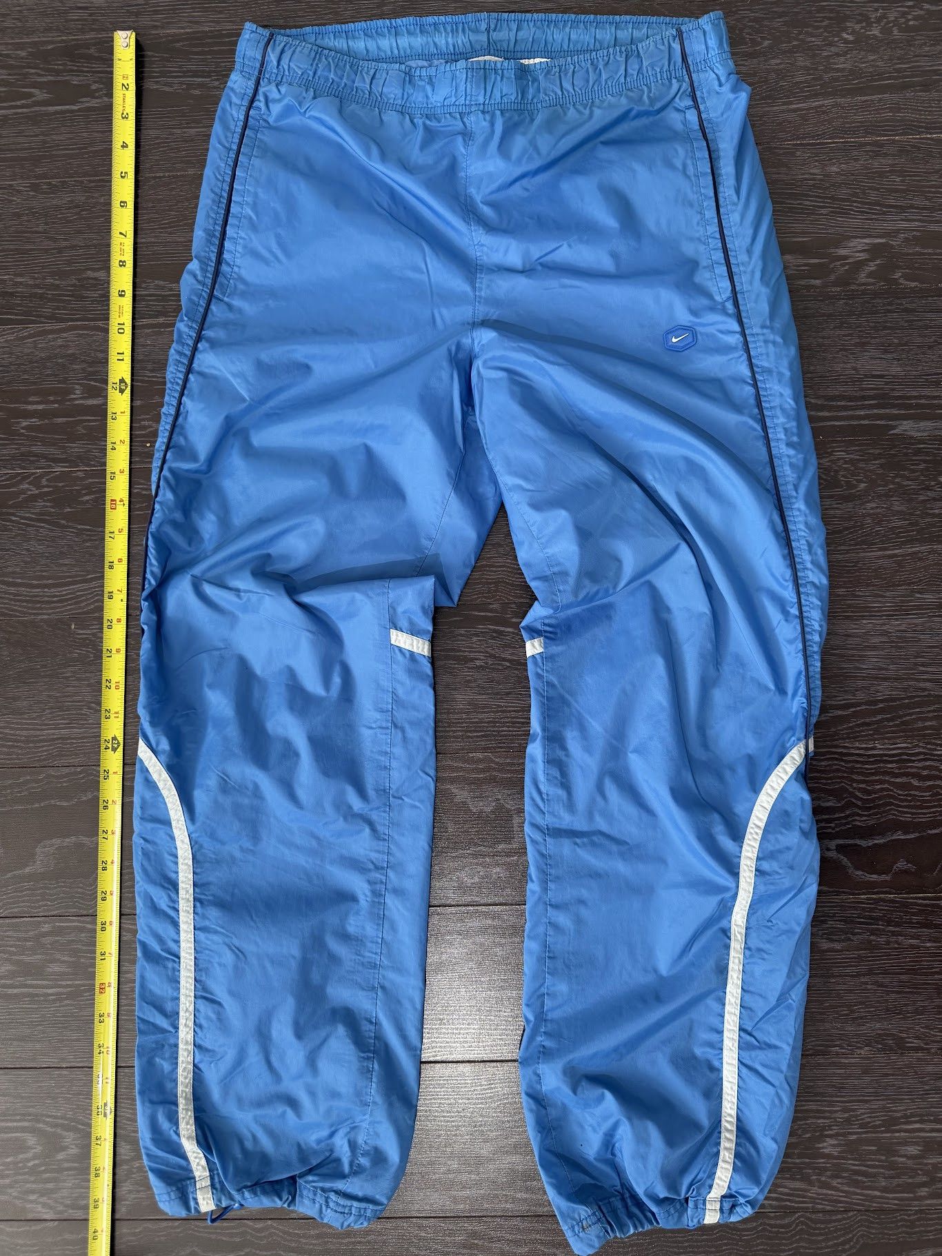 Nike Nike - Air Mens Blue Nylon Trackies Size US 32 / EU 48 - 2 Thumbnail