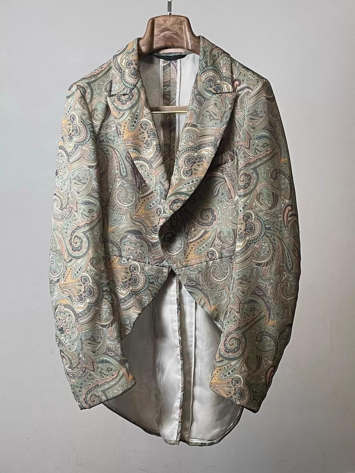 Comme des Garcons Comme Des Garçons 1995 Paisley Tuxedo Jacket M Size M / US 6-8 / IT 42-44 - 2 Thumbnail