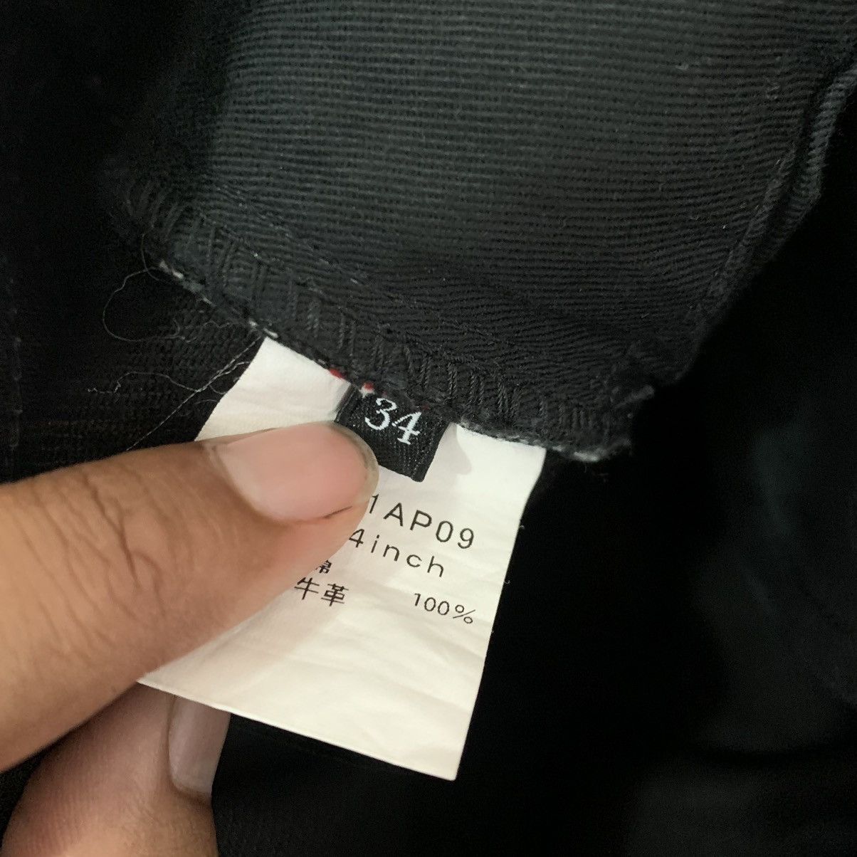 Hysteric Glamour Rare Distressed Punk Hysteric Glamour Selvedge Jeans Pants Size US 34 / EU 50 - 19 Thumbnail