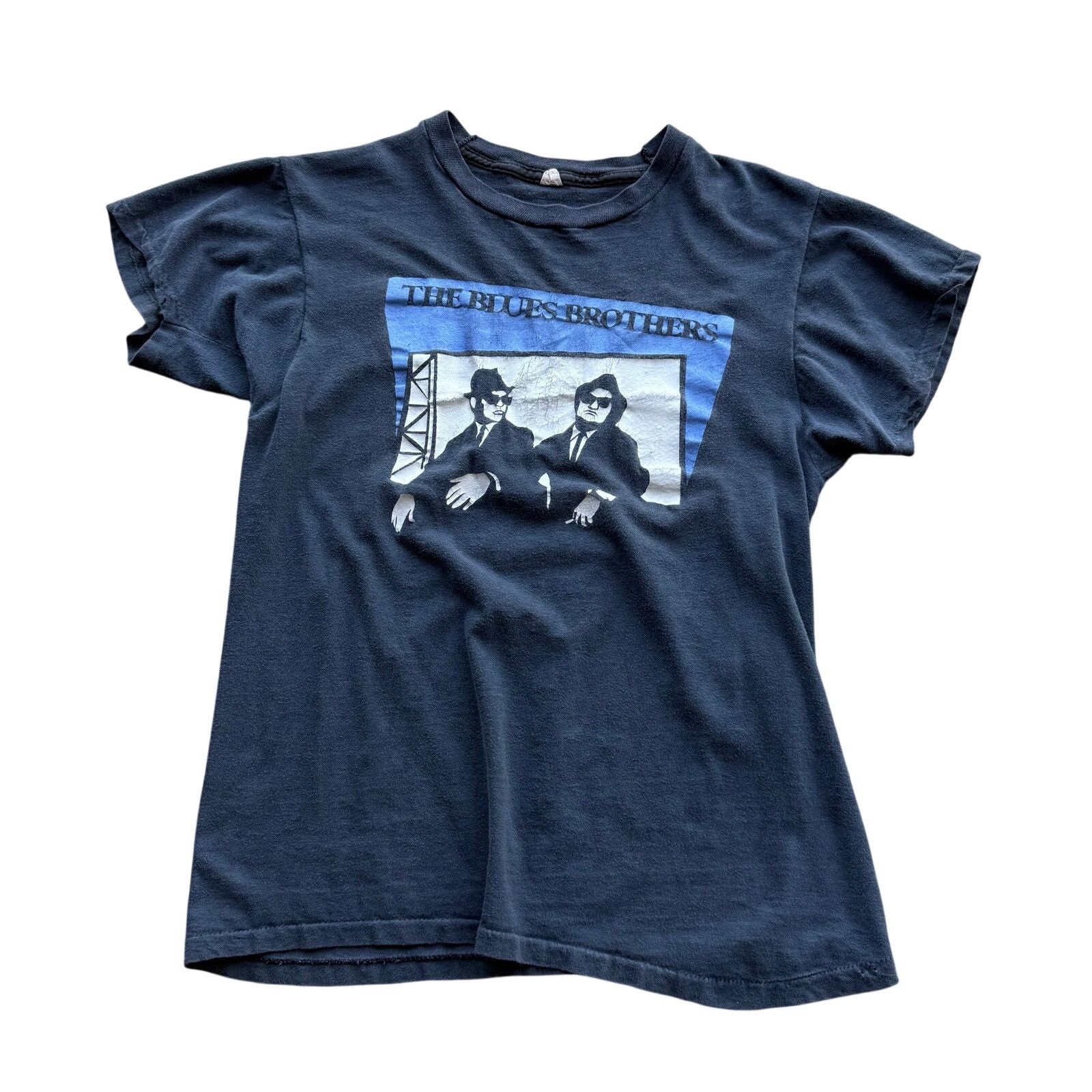 Vintage Vintage 80’s Blues Brothers Hegewisch Records Chicago Tee Size US M / EU 48-50 / 2 - 1 Thumbnail