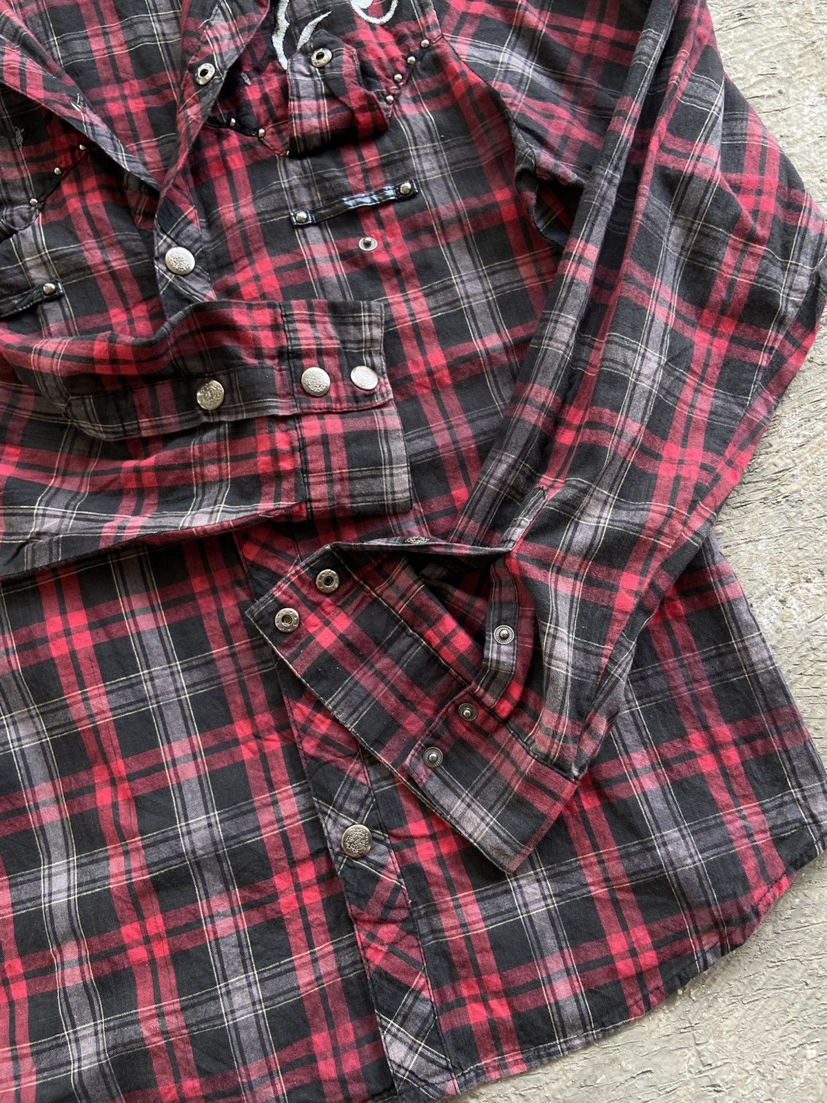 If Six Was Nine 2000s In The Attic - Vkei Style Snap Button Shirt Size US M / EU 48-50 / 2 - 7 Thumbnail