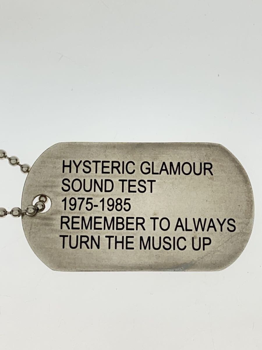 Hysteric Glamour Guitar Dog Tag Necklace Size ONE SIZE - 4 Thumbnail