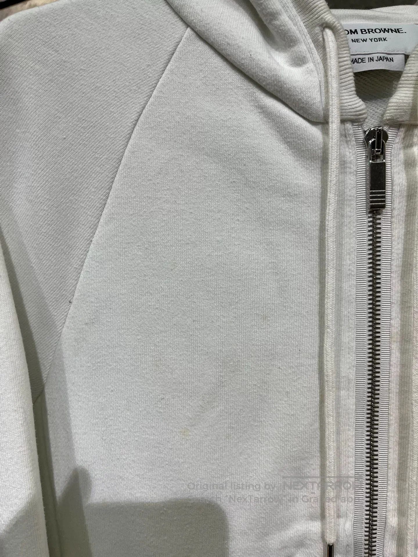 Thom Browne Thom Browne White Rainbow Zip Hoodie. Size US S / EU 44-46 / 1 - 2 Thumbnail