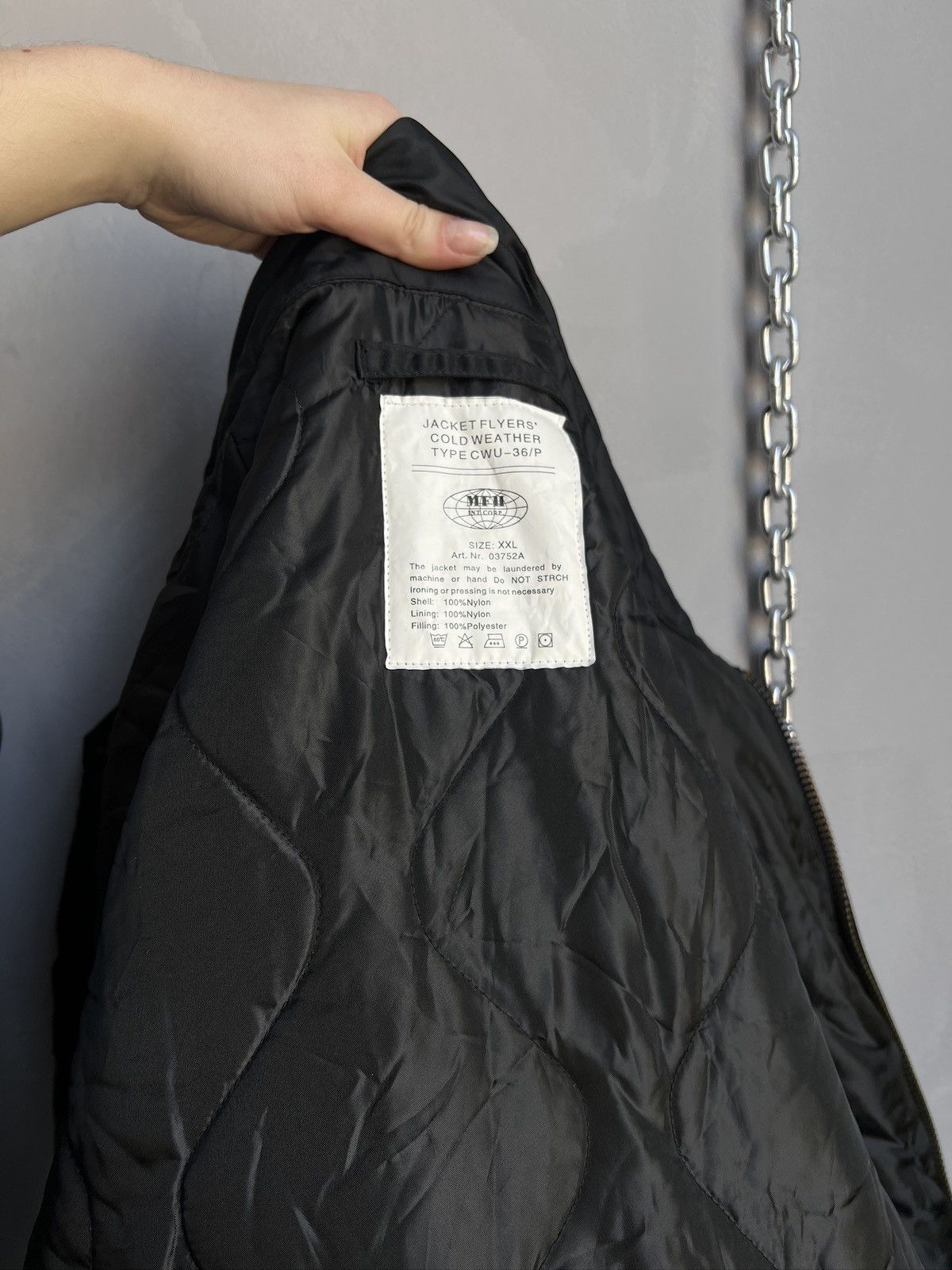 Alpha Industries Cwu bomber jacket nylon balenciaga style alpha industries Size US XXL / EU 58 / 5 - 10 Thumbnail