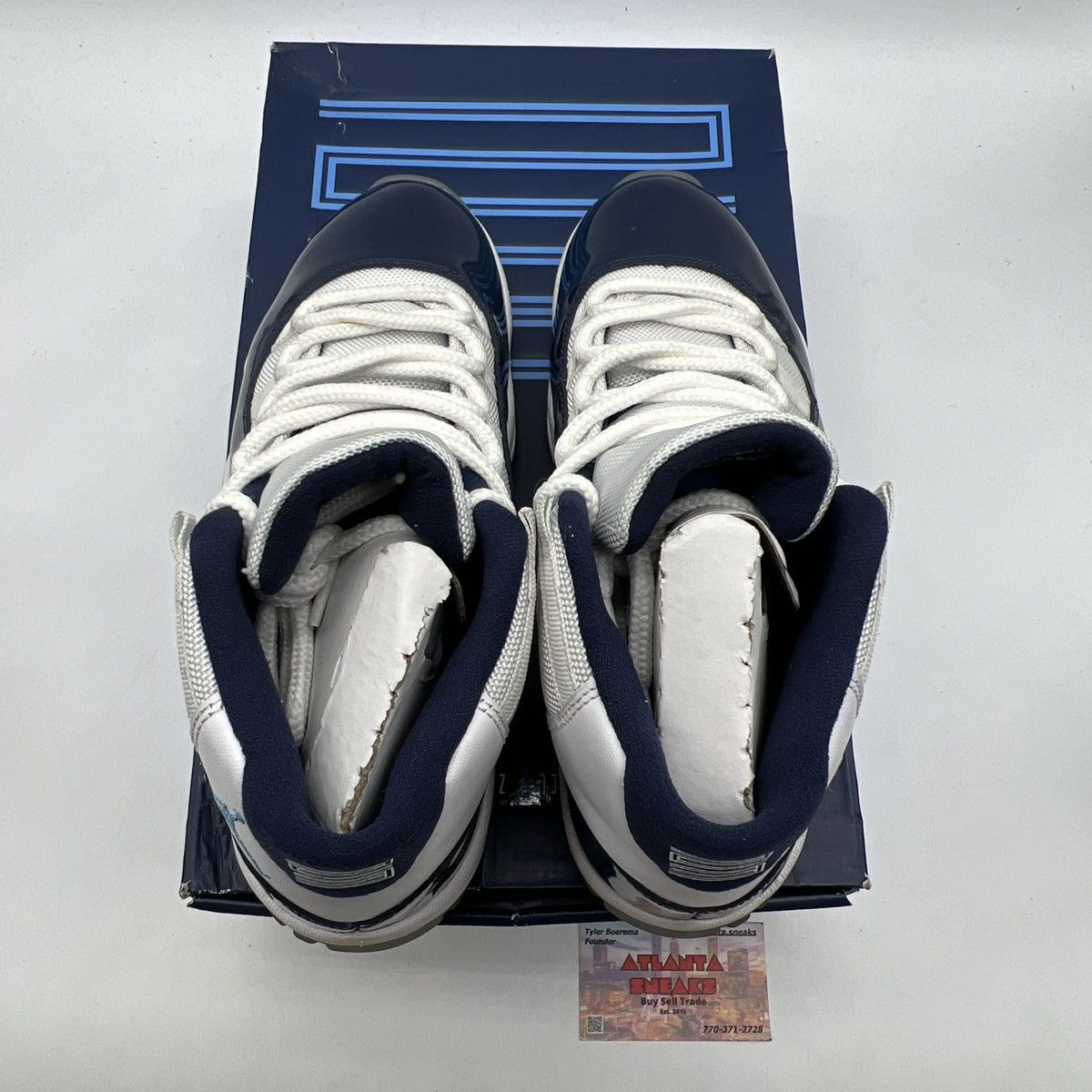 Jordan Brand Air Jordan 11 win like 82 Size US 8.5 / EU 41-42 - 7 Thumbnail