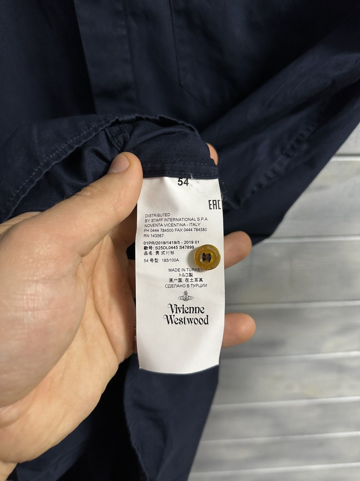 Rare Luxury Shirt Vivienne Westwood Small Logo