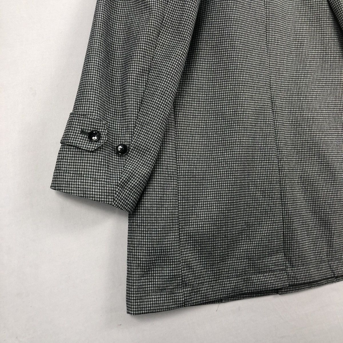 Takeo Kikuchi Vintage Takeo Kikuchi Houndstooth Fishtail Long Jacket Size US M / EU 48-50 / 2 - 14 Thumbnail