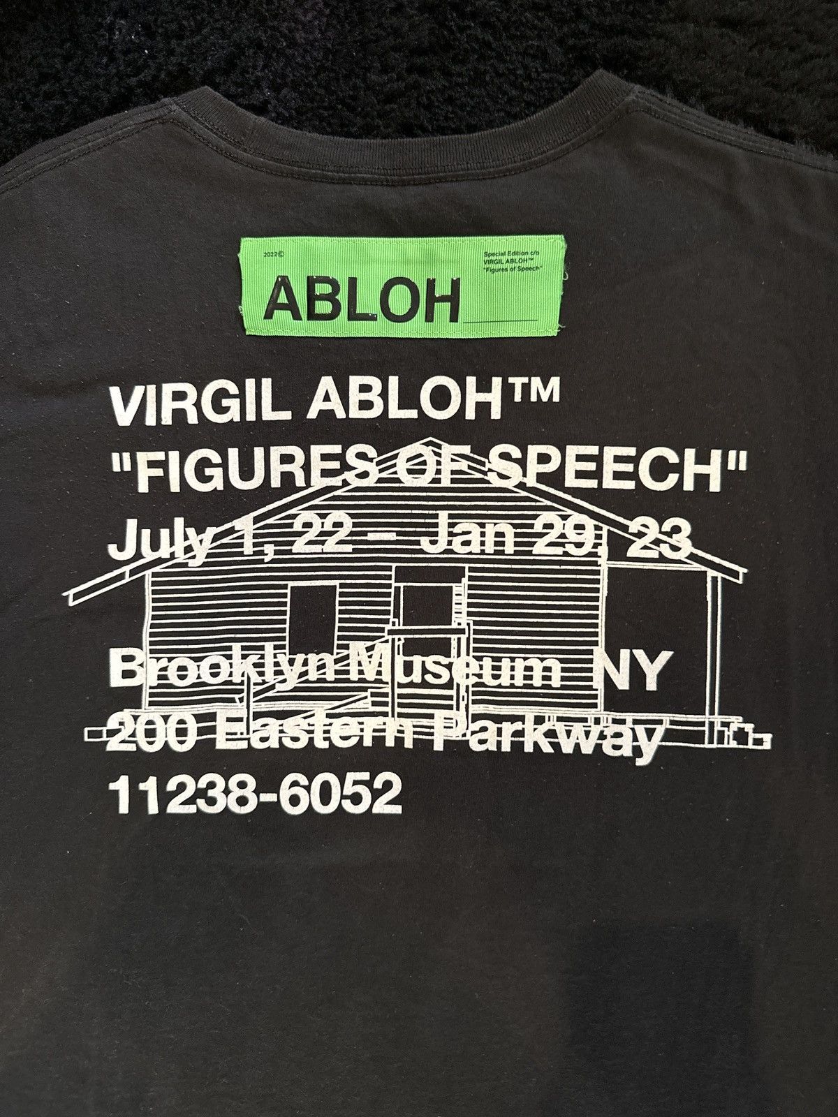 Champion × Virgil Abloh Virgil Abloh x Champion Gymnastics Brooklyn Museum Tee Black Size US M / EU 48-50 / 2 - 3 Thumbnail