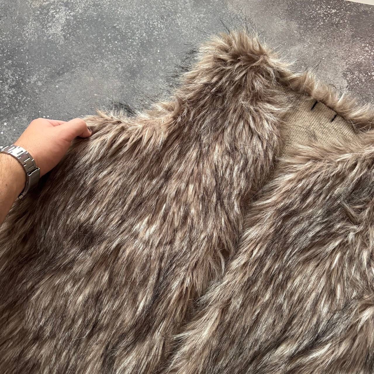 Hysteric Glamour × Japanese Brand × Vintage Amazing 2000’s Aesthetic Vintage Faux Fur Vest Size M / US 6-8 / IT 42-44 - 4 Thumbnail