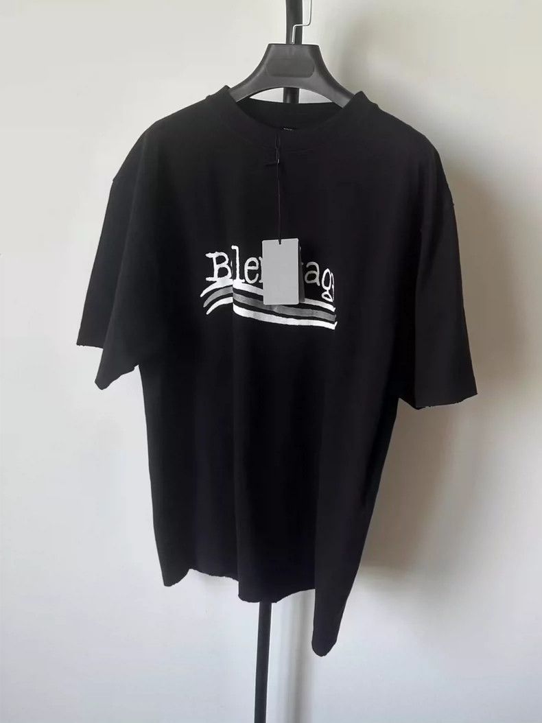 Other Balenciaga Alphabetic Print Crew Neck Pullover Short Sleev Size S / US 4 / IT 40 - 1 Thumbnail