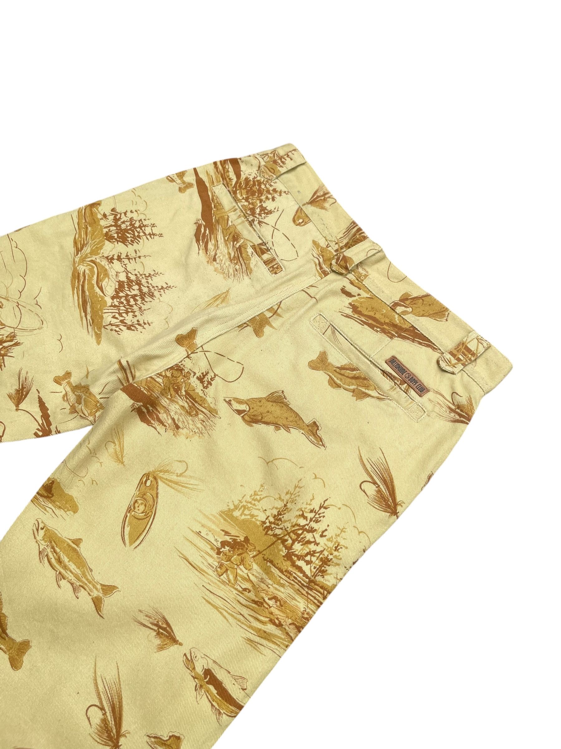 Billionaire Boys Club Billionaire Boys Club 2012 AOP Fish Fishing Pant Size US 32 / EU 48 - 6 Thumbnail
