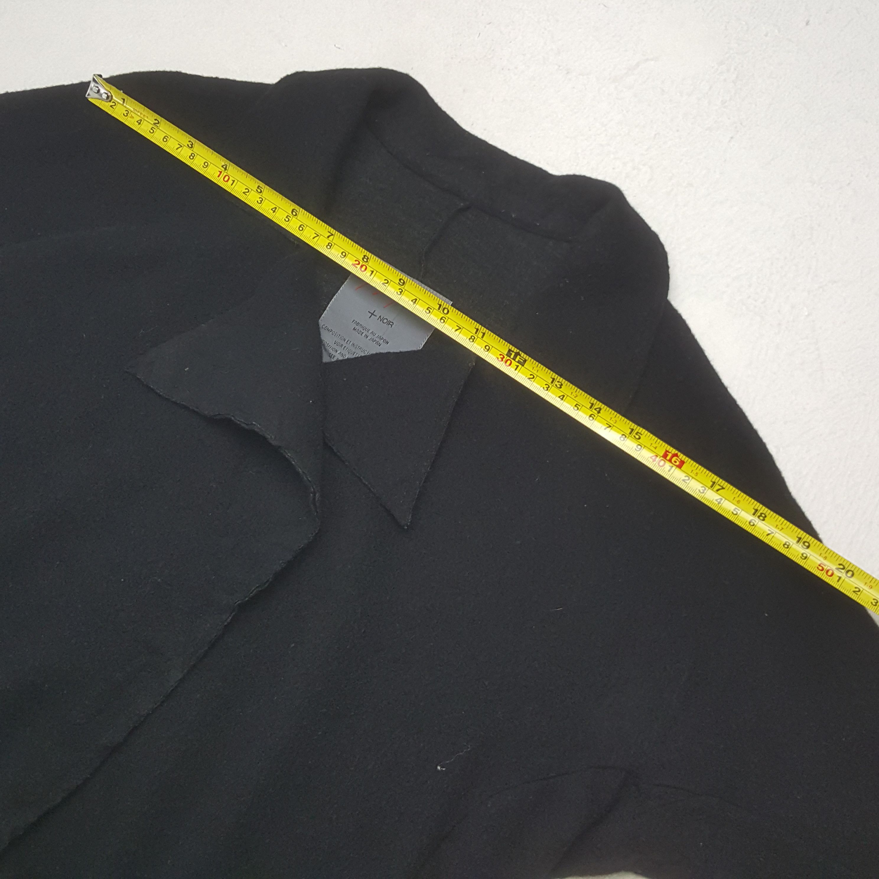 Yohji Yamamoto Vintage Yohji Yamamoto Wool Jacket Size XS / US 0-2 / IT 36-38 - 4 Thumbnail