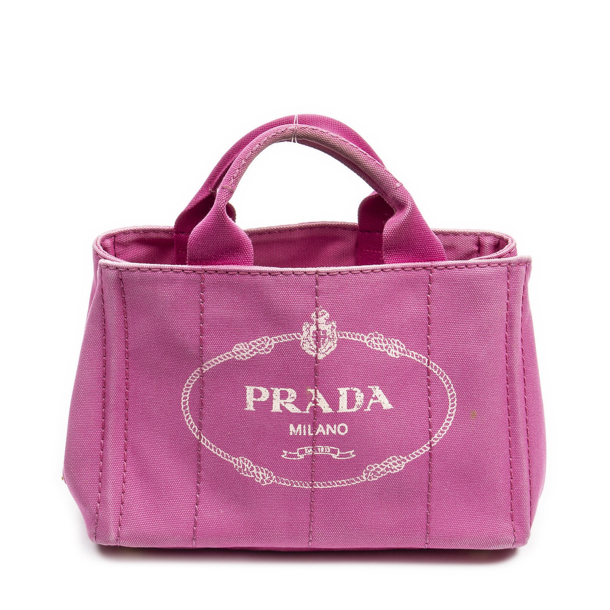 Prada Small Canapa Tote Size ONE SIZE - 1 Thumbnail