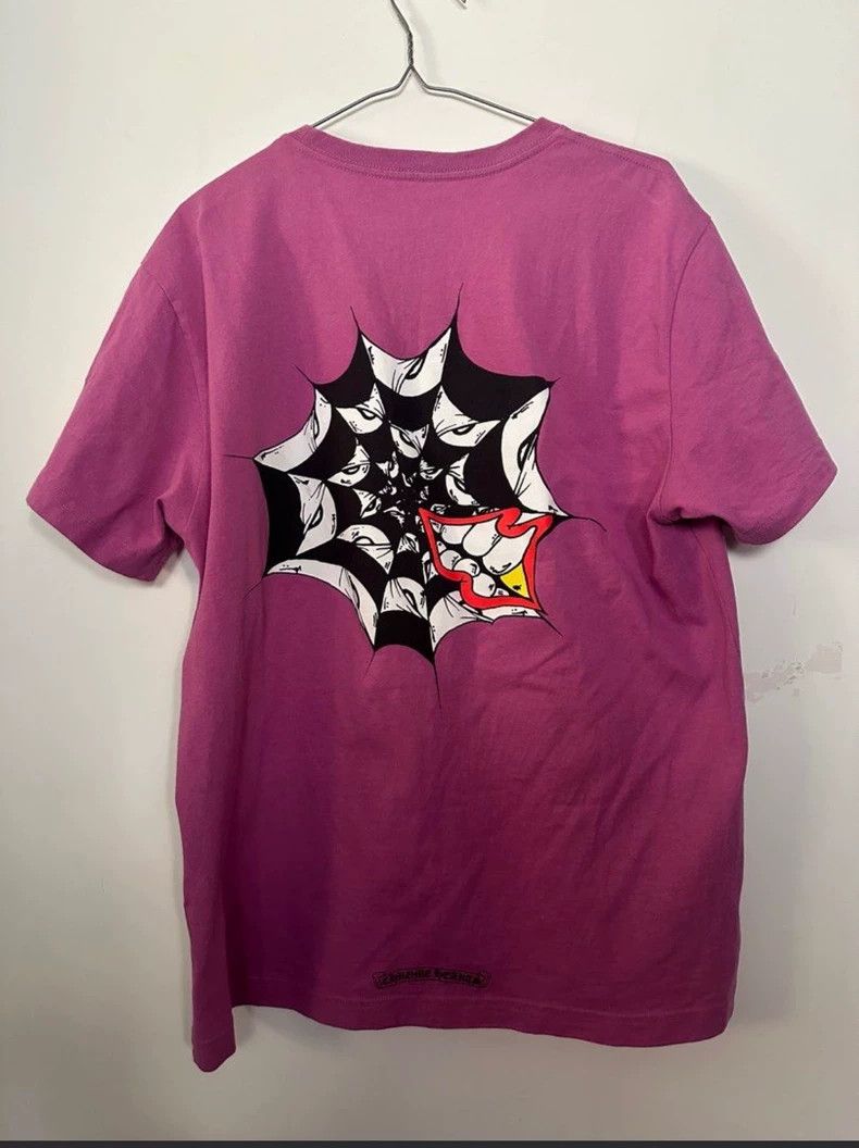 Chrome Hearts Matty Boy Purple Graphic Short Sleeve T-shirt Size US XL / EU 56 / 4 - 1 Thumbnail