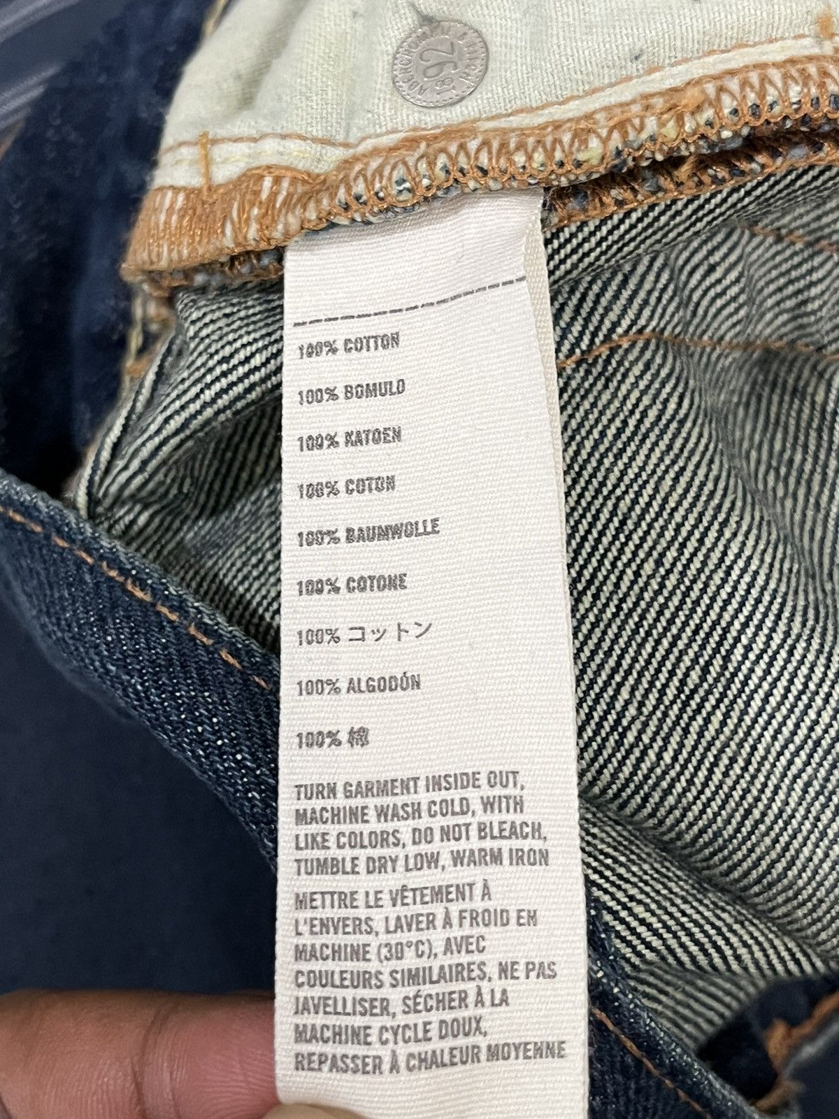 Abercrombie & Fitch Vintage Abercrombie&Fitch Baxter Low Rise Bootcut Denim Size US 33 - 15 Thumbnail