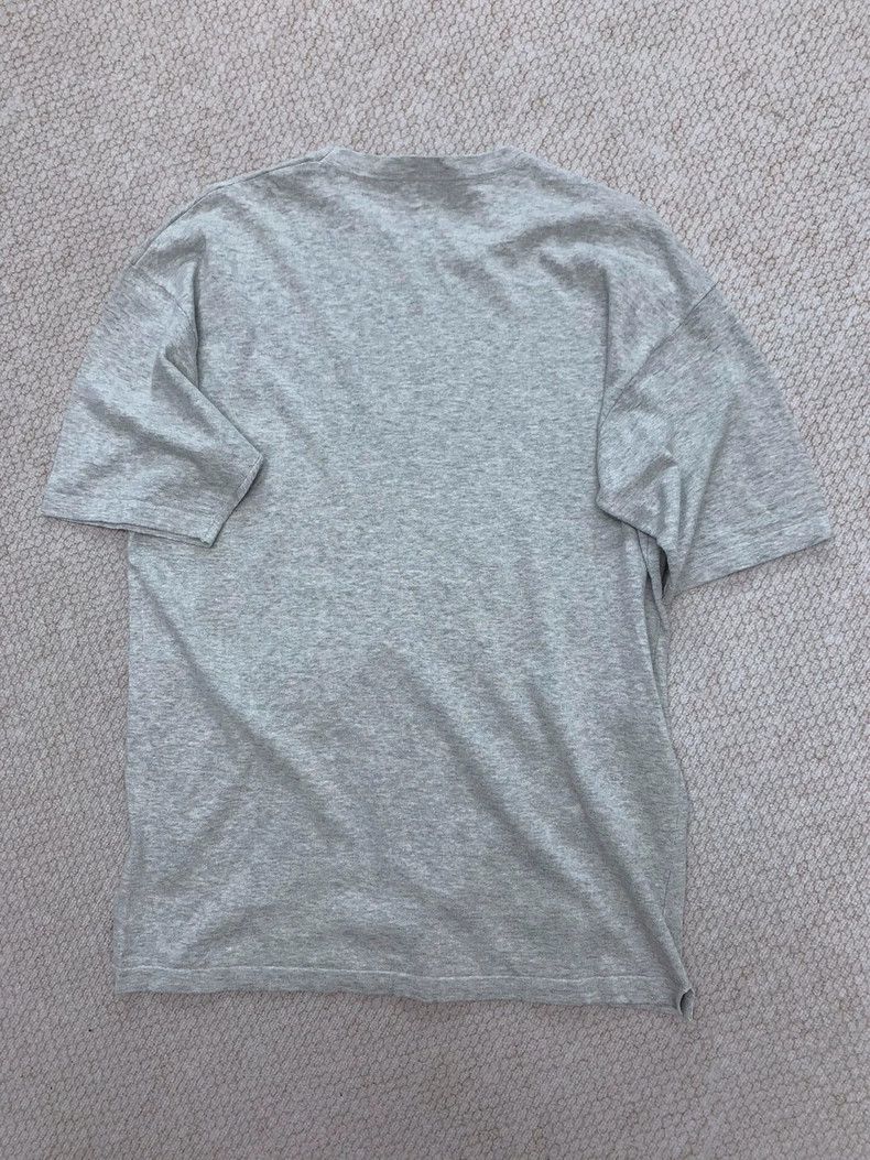 Loro Piana LORO PIANA Light grey cotton knitted solid round neck T-sh Size US L / EU 52-54 / 3 - 7 Thumbnail