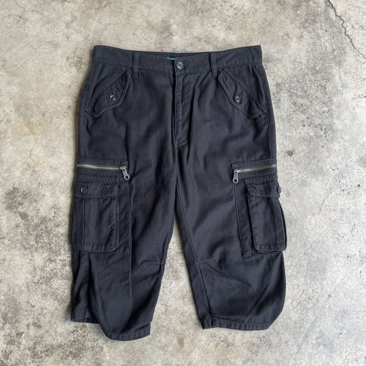 🔥Katherine Hamnet London Multipockets Black Shorts Pants