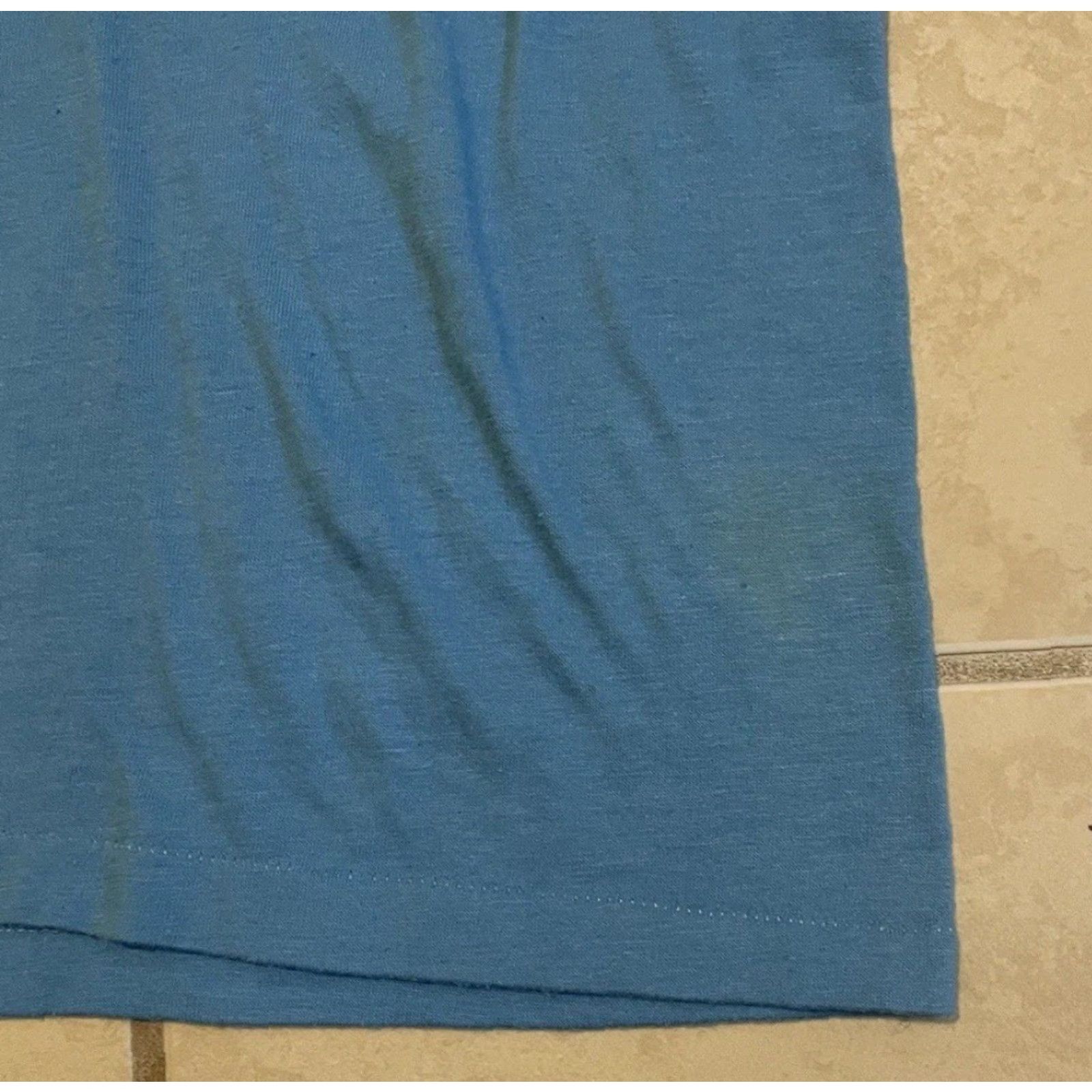 Vintage VINTAGE 70s Capps Bicycles Topeka Kansas Faded Shirt XS Blue Bike Race Cycling Grunge Size US XS / EU 42 / 0 - 7 Thumbnail