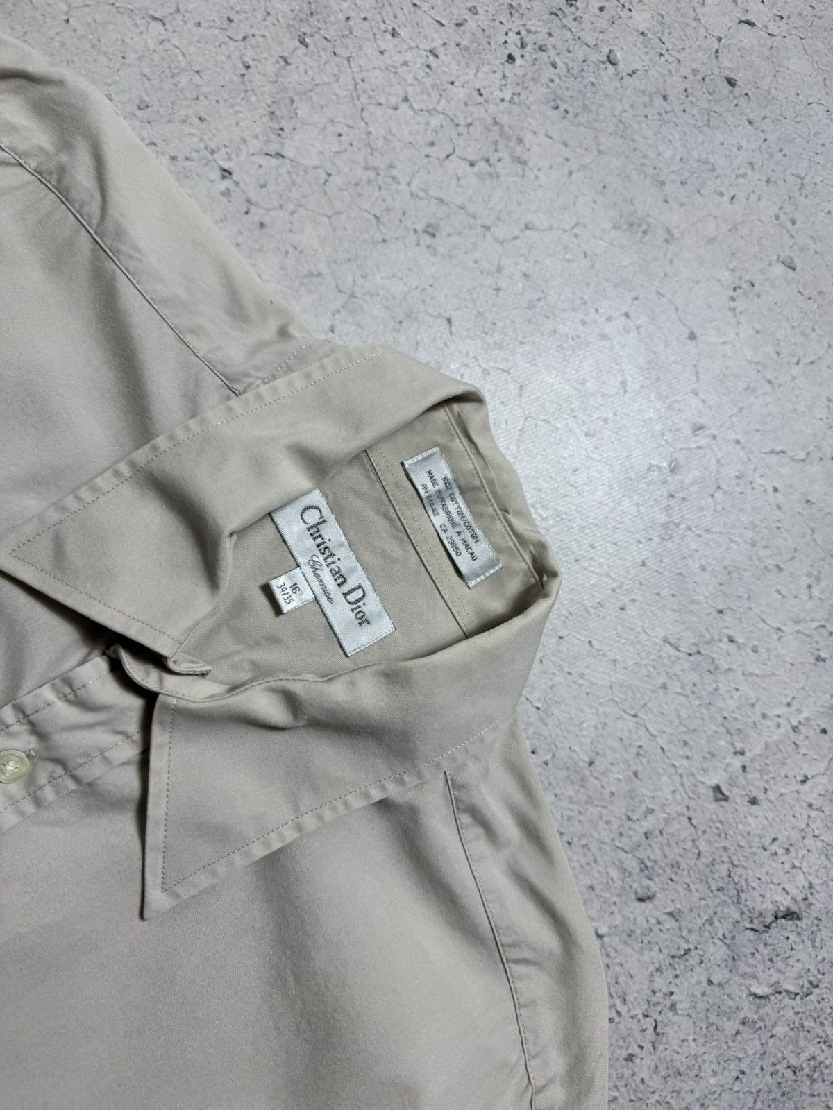 Christian Dior Monsieur Christian Dior Luxury Vintage Button Up Shirt Size US L / EU 52-54 / 3 - 6 Thumbnail