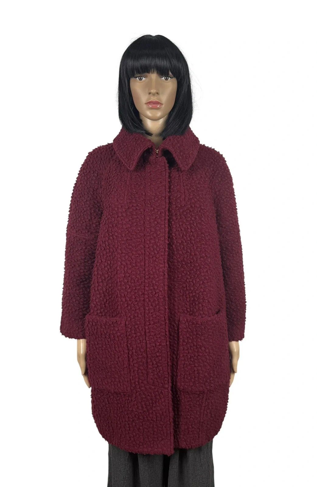 MAX&Co. Max & Co Teddy Bear Coat Wool size UK12 US8 Size M / US 6-8 / IT 42-44 - 1 Thumbnail
