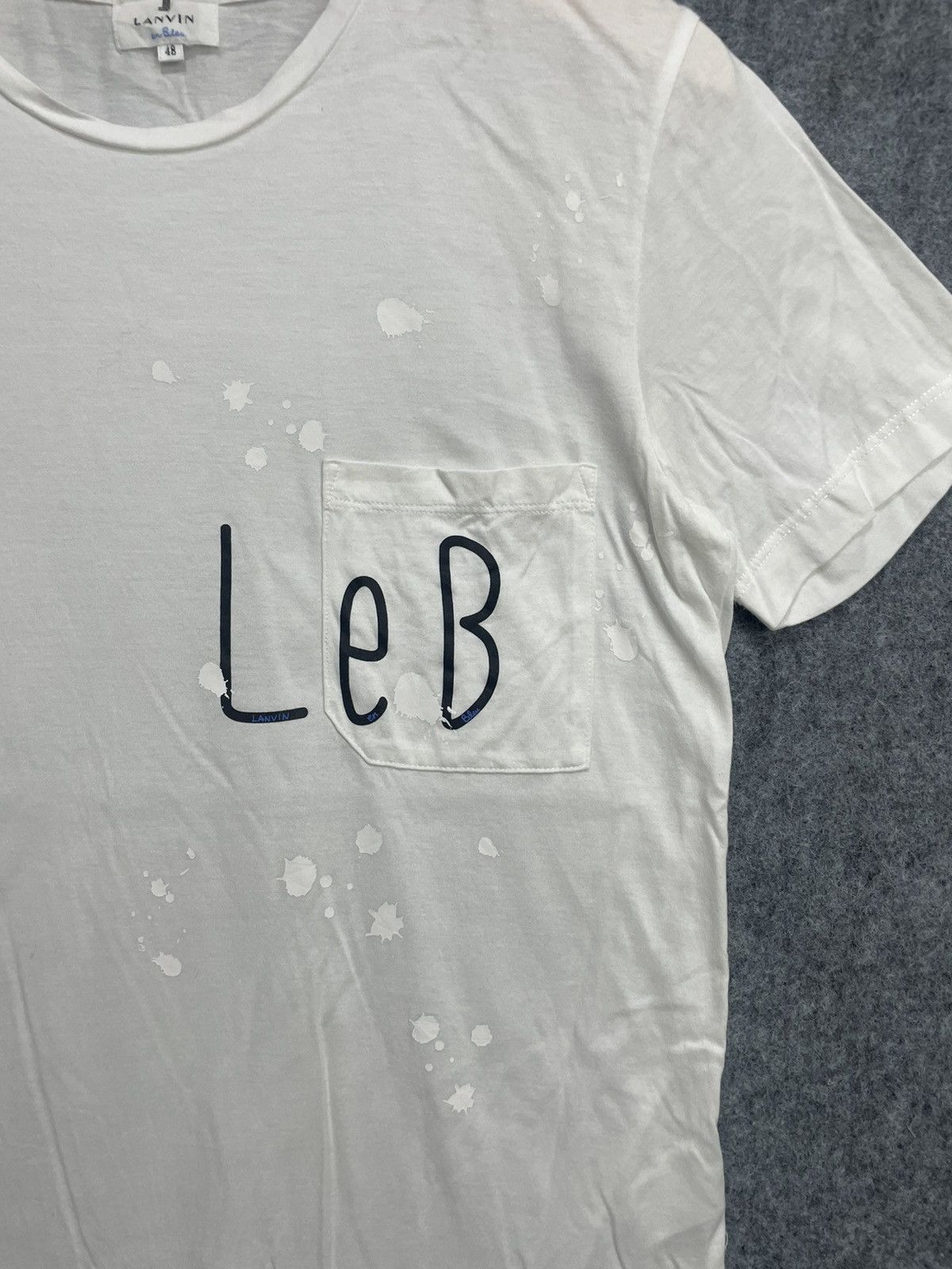 Lanvin Lanvin En Bleu T-Shirt Size US S / EU 44-46 / 1 - 2 Thumbnail