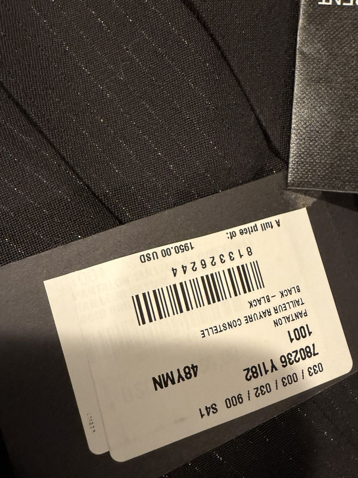 Saint Laurent Paris Saint laurent mens 2024 striped pants. 48/32. $1950 Size US 32 / EU 48 - 3 Thumbnail