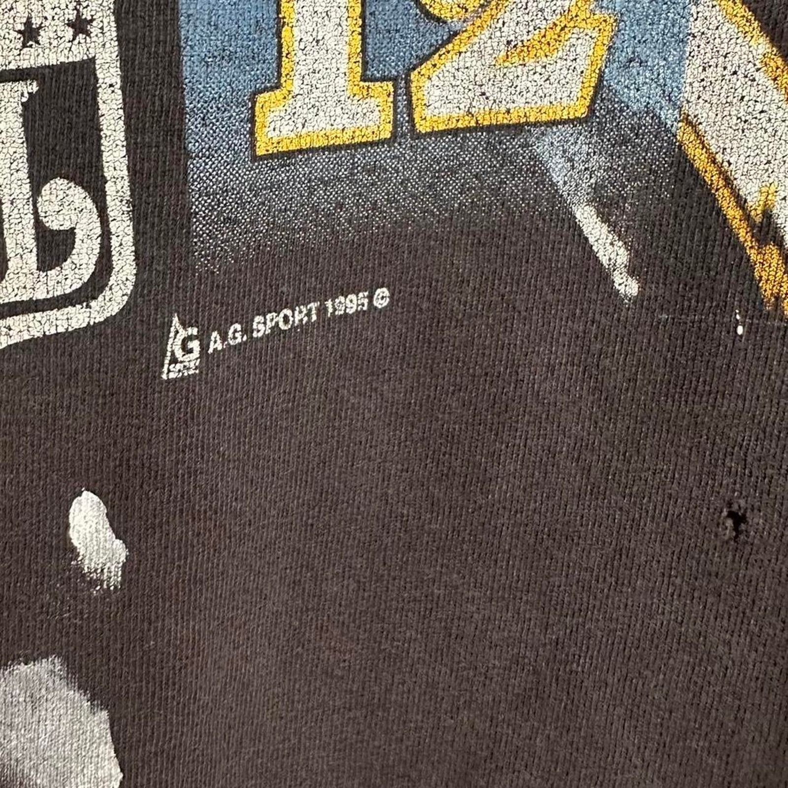 Fruit Of The Loom × NFL × Vintage Vintage 1995 Stan Humphries Chargers Shirt Size US XL / EU 56 / 4 - 5 Thumbnail