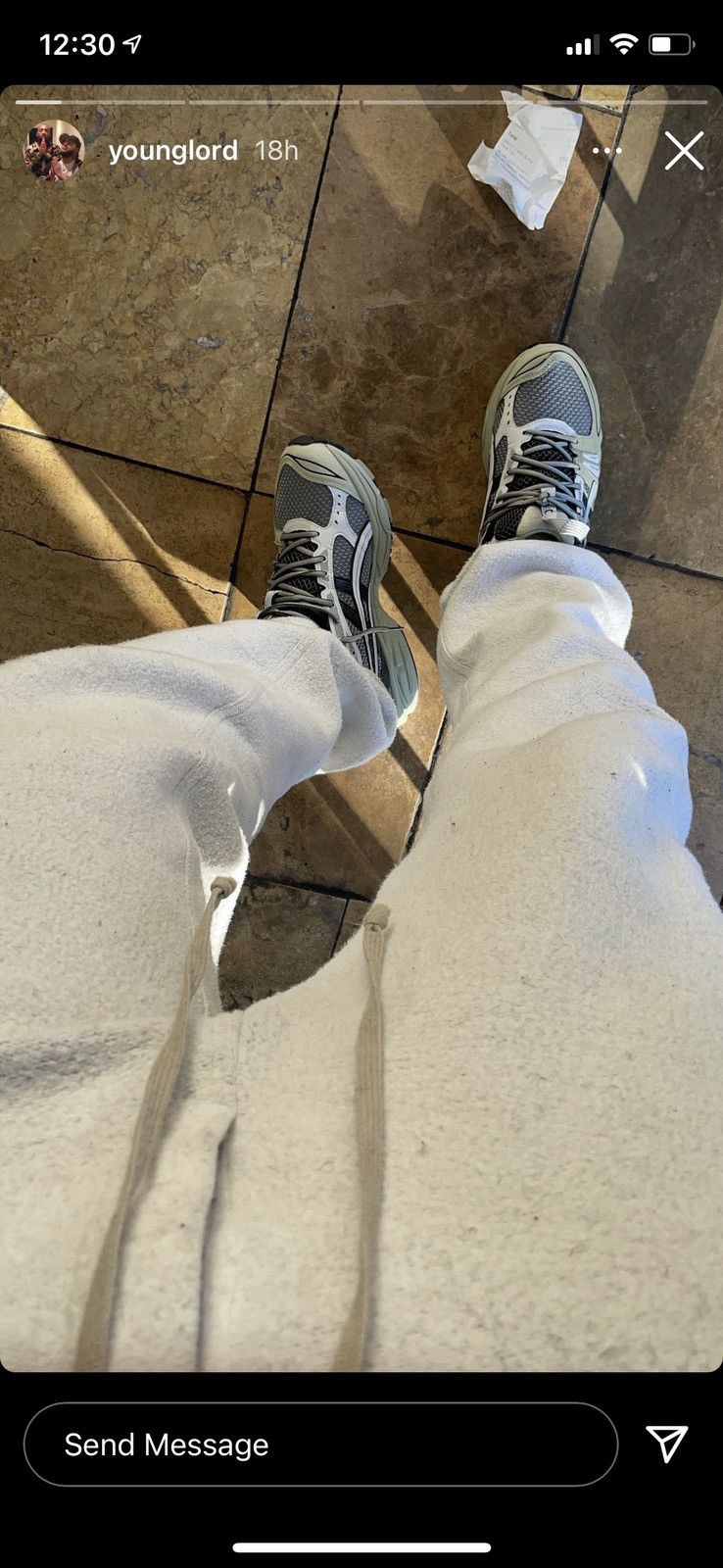 Rick Owens FW/20 Inside out DRKSHDW Wide Leg Sweatpants Size US 30 / EU 46 - 7 Thumbnail