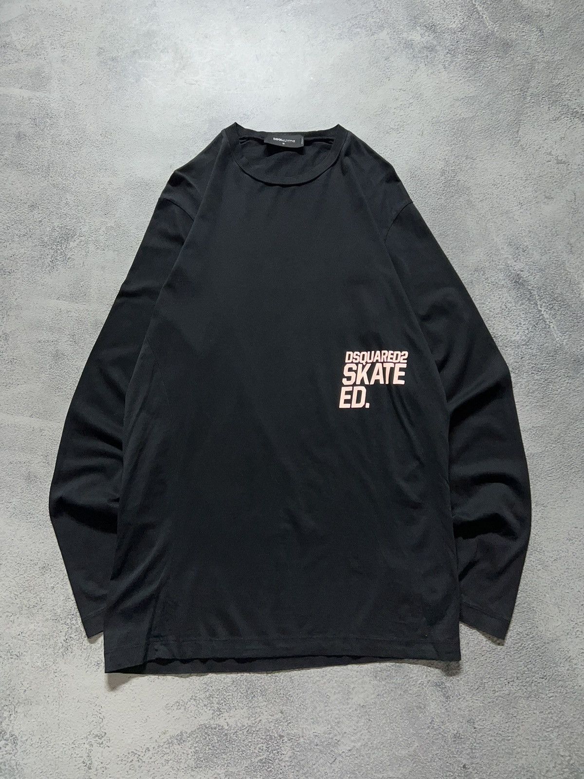 Dsquared2 Vintage Y2k Dsquared 2 Skate Ed🖤 Reflective Logo Long Sleeve Size US M / EU 48-50 / 2 - 4 Thumbnail
