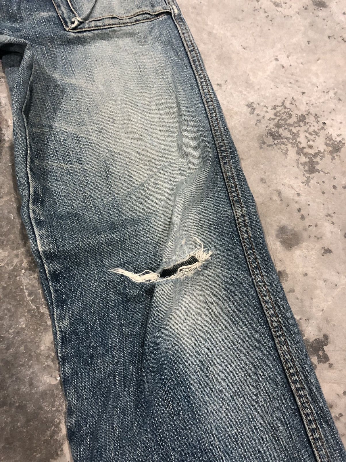 Japanese Brand × Johnbull × Vintage Vintage Johnbull Soldier Bushpant Denim Jeans Size US 33 - 3 Thumbnail
