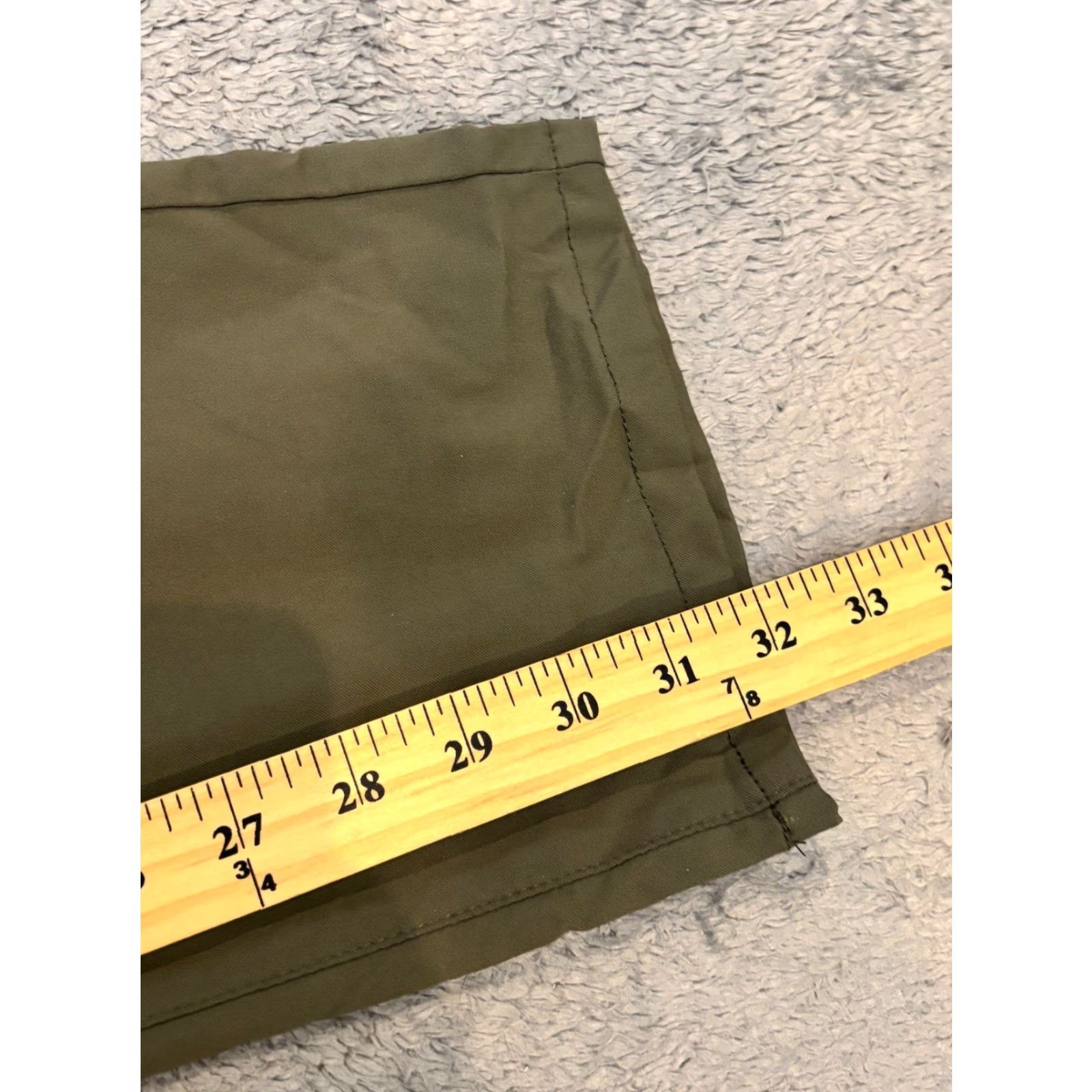 Weatherproof Weatherproof Men's Tech Pants 32x32 Green Straight Leg Stretch Active Casual Front Flat Front 5-Pocket Design Size US 32 / EU 48 - 4 Thumbnail