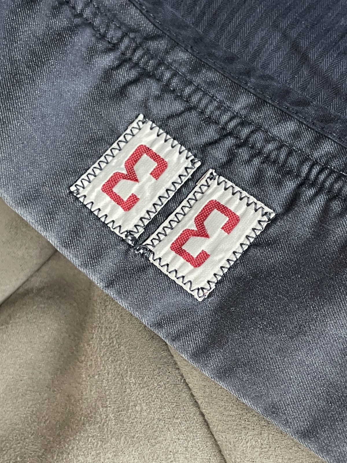 Stone Island vintage Stone Island Denims Chino Shorts Navy Size US 33 - 16 Thumbnail