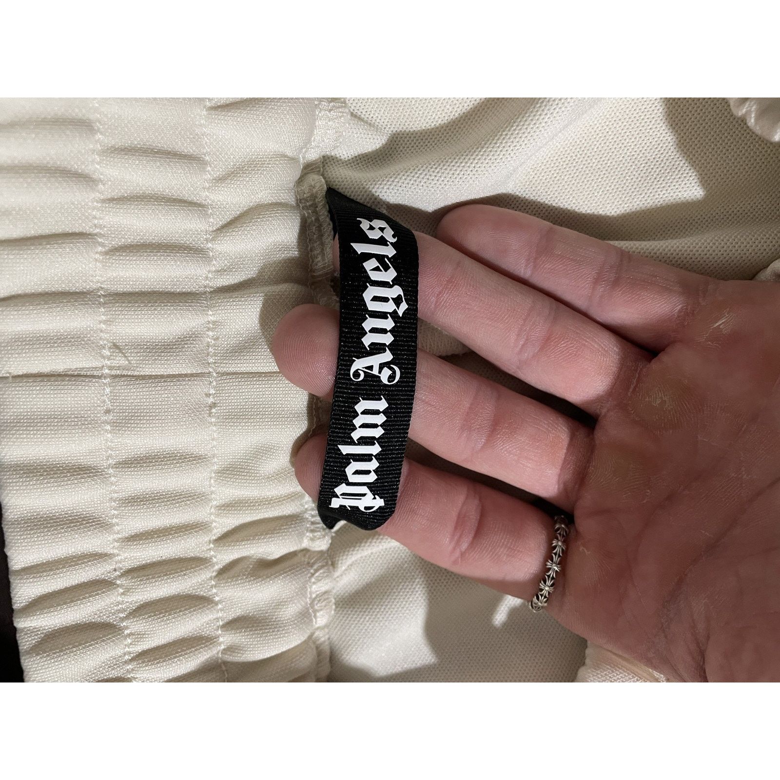 Palm Angels PALM ANGELS FLARE TRACK PANTS 'BUTTER' SIZE XL PREOWNED Size US 34 / EU 50 - 10 Thumbnail