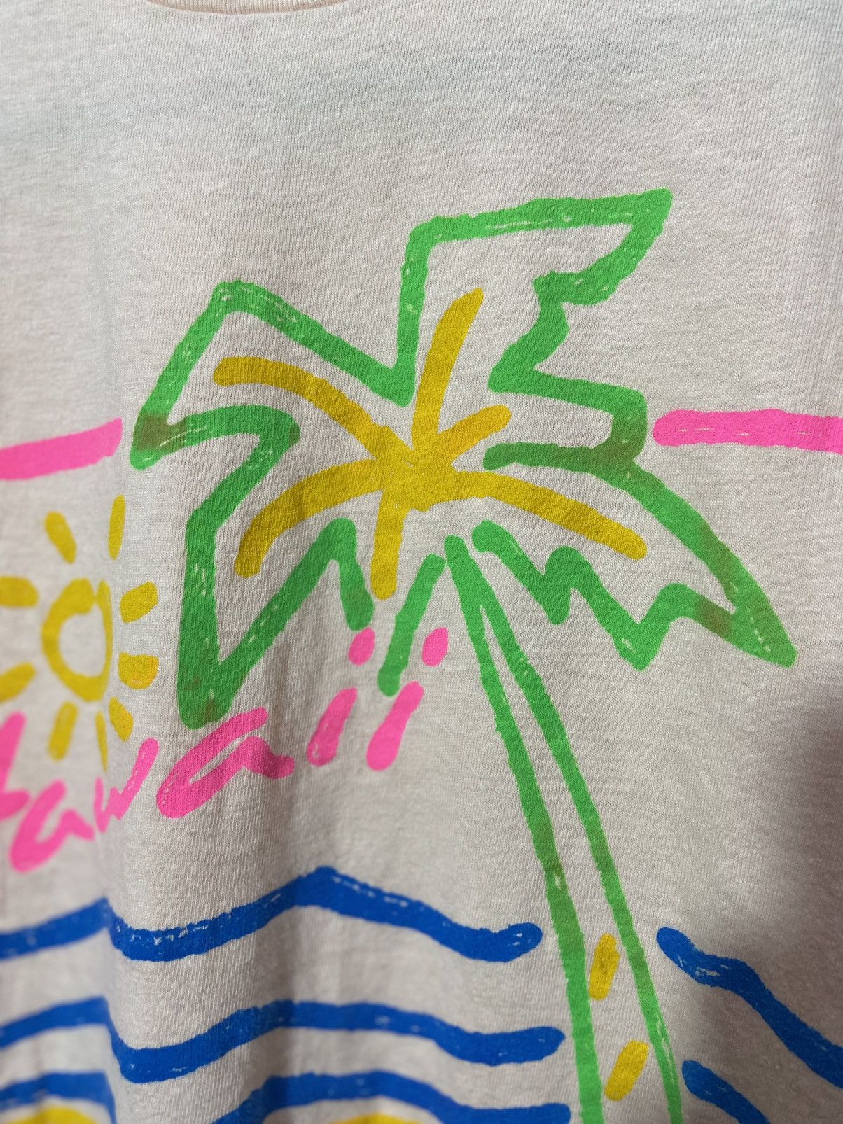 Hanes × Vintage Vintage Hawaii ©️Rivaltees, inc Tshirt Size US S / EU 44-46 / 1 - 3 Thumbnail
