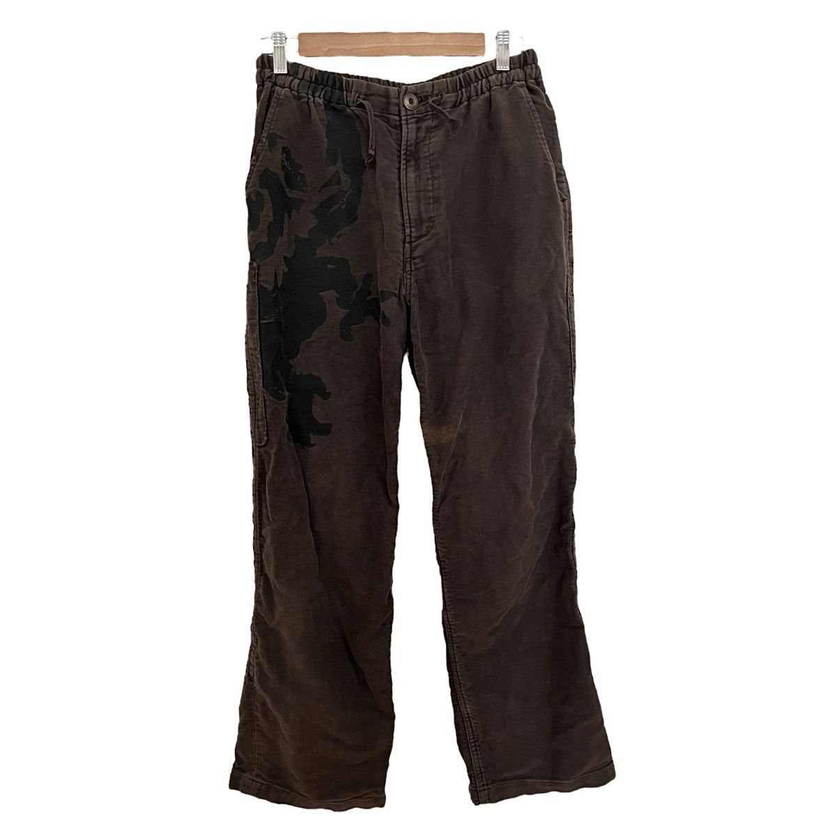 Japanese Brand × Julius Nu/ke dragon print pants Size US 30 / EU 46 - 1 Thumbnail