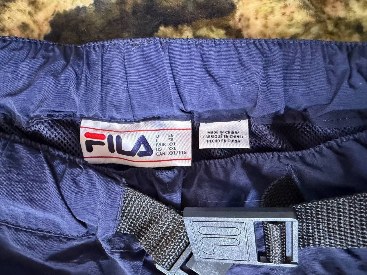 Fila *Vintage* Fila navy track pants Size US 38 / EU 54 - 3 Thumbnail