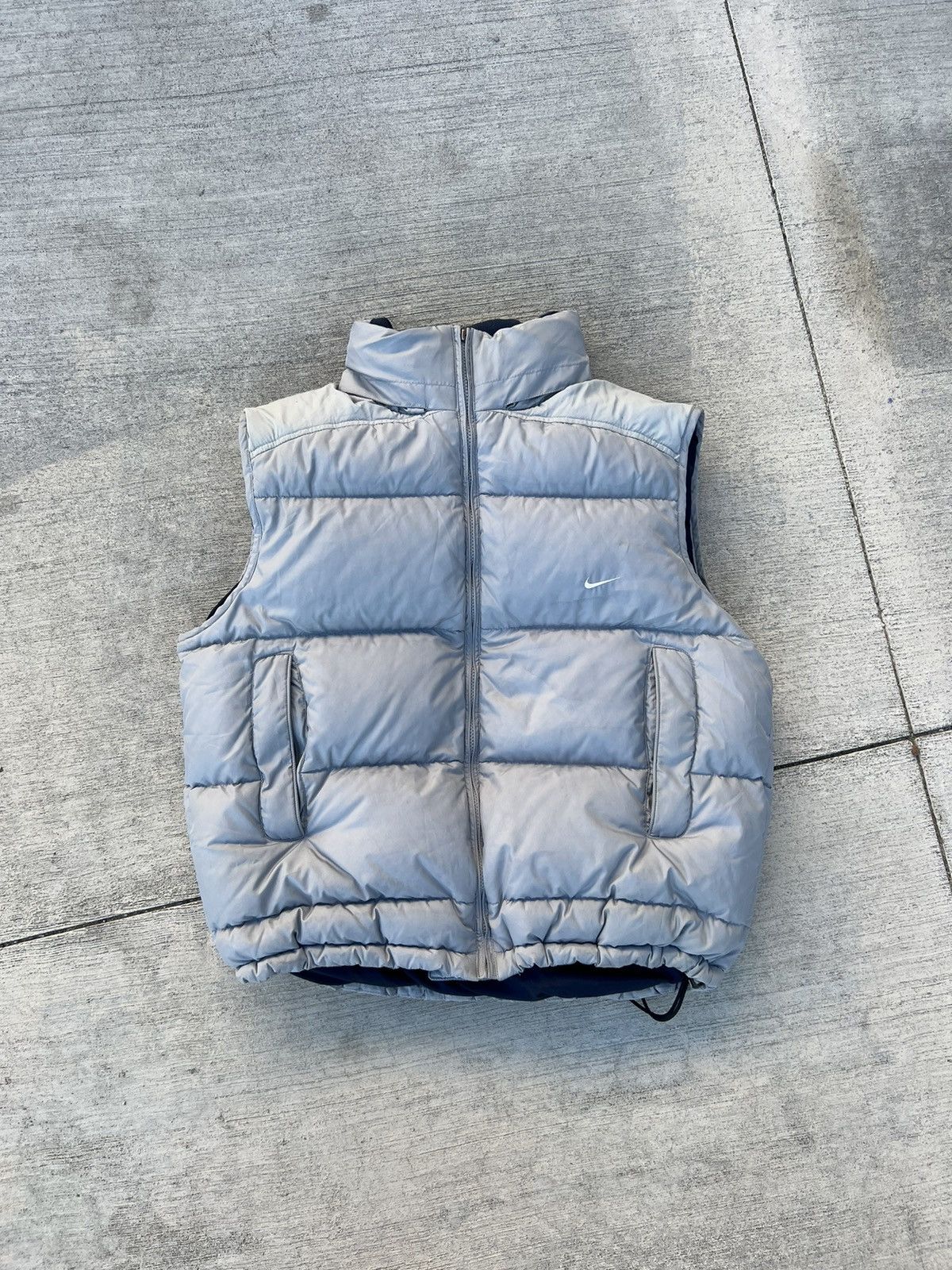 Nike 90s Vintage Nike Puffer Down Vest Size US L / EU 52-54 / 3 - 3 Thumbnail